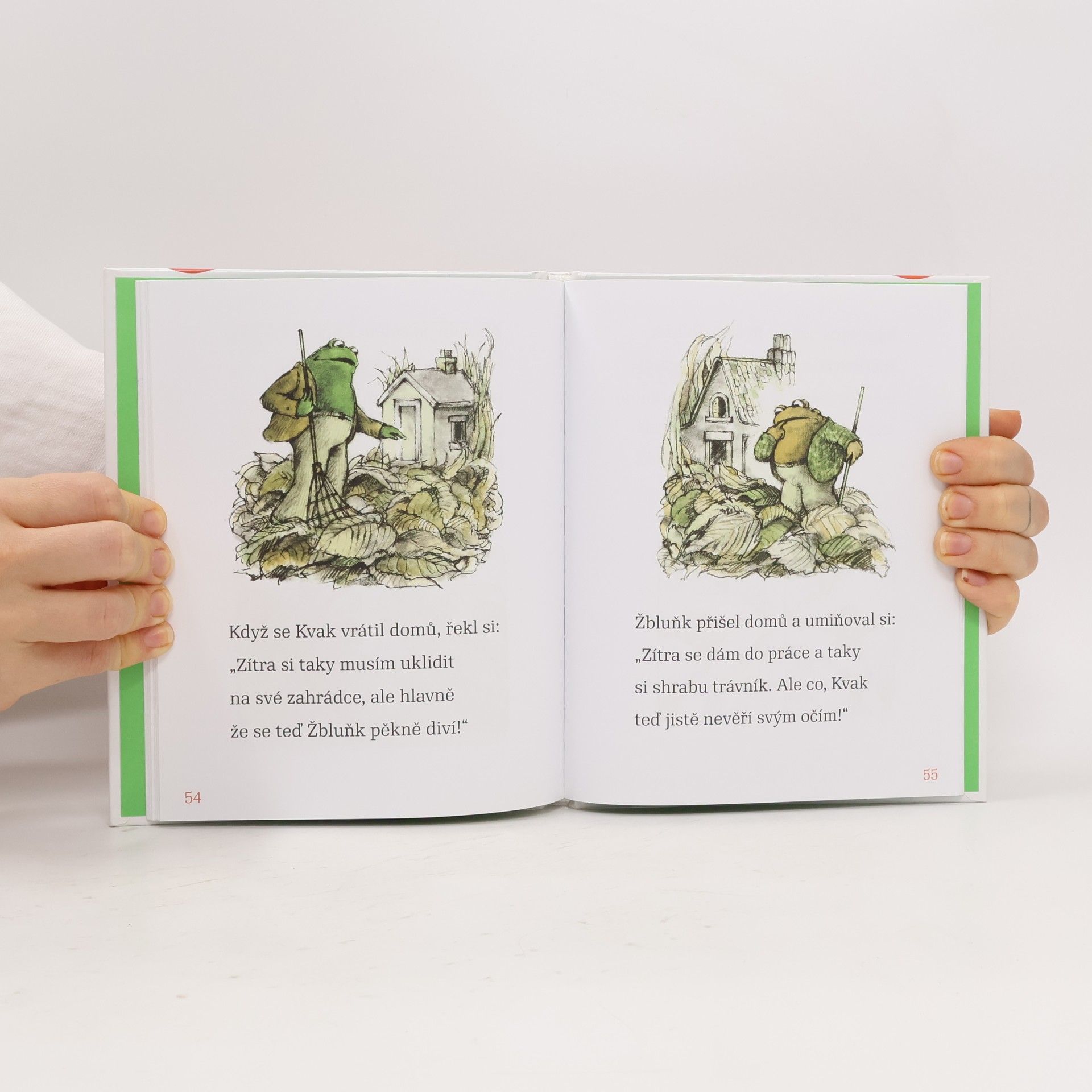 Arnold Lobel Kvak a Žbluňk od jara do Vánoc