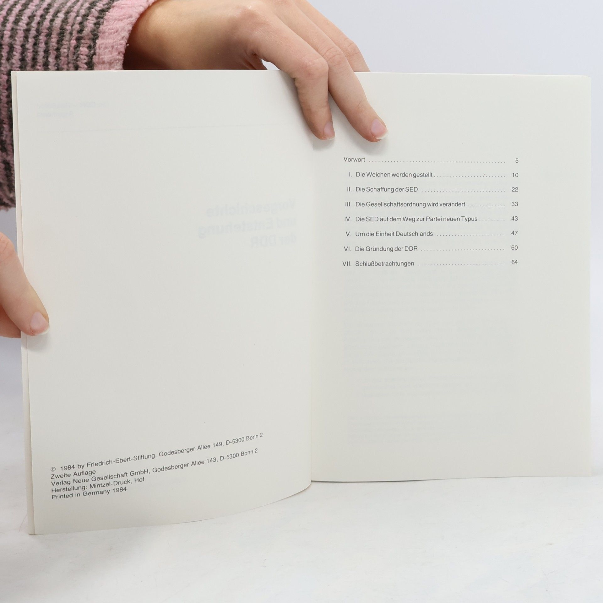 kolektiv Vorgeschichte und Entstehung der DDR