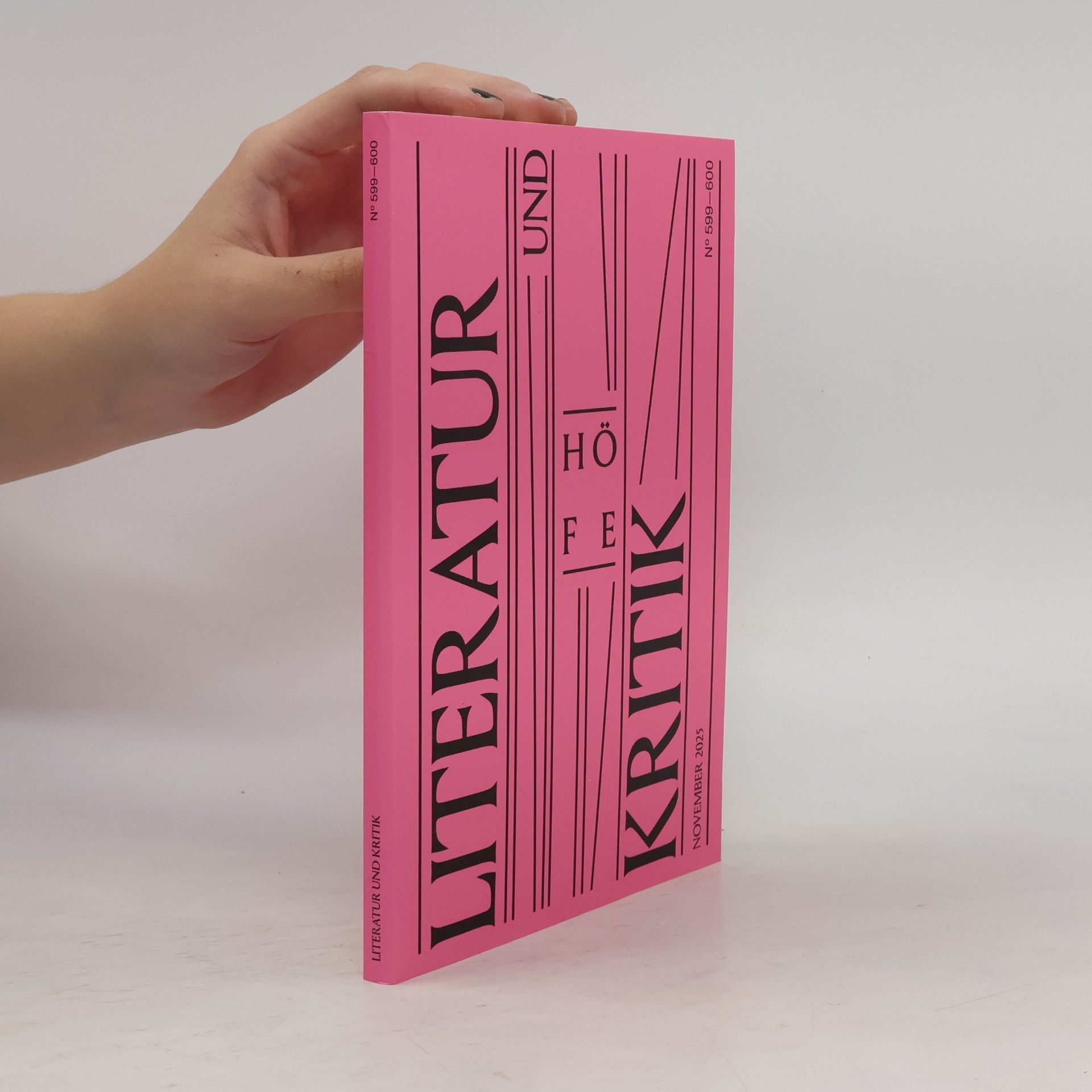 Autorenkollektiv Literatur und Kritik 599-600