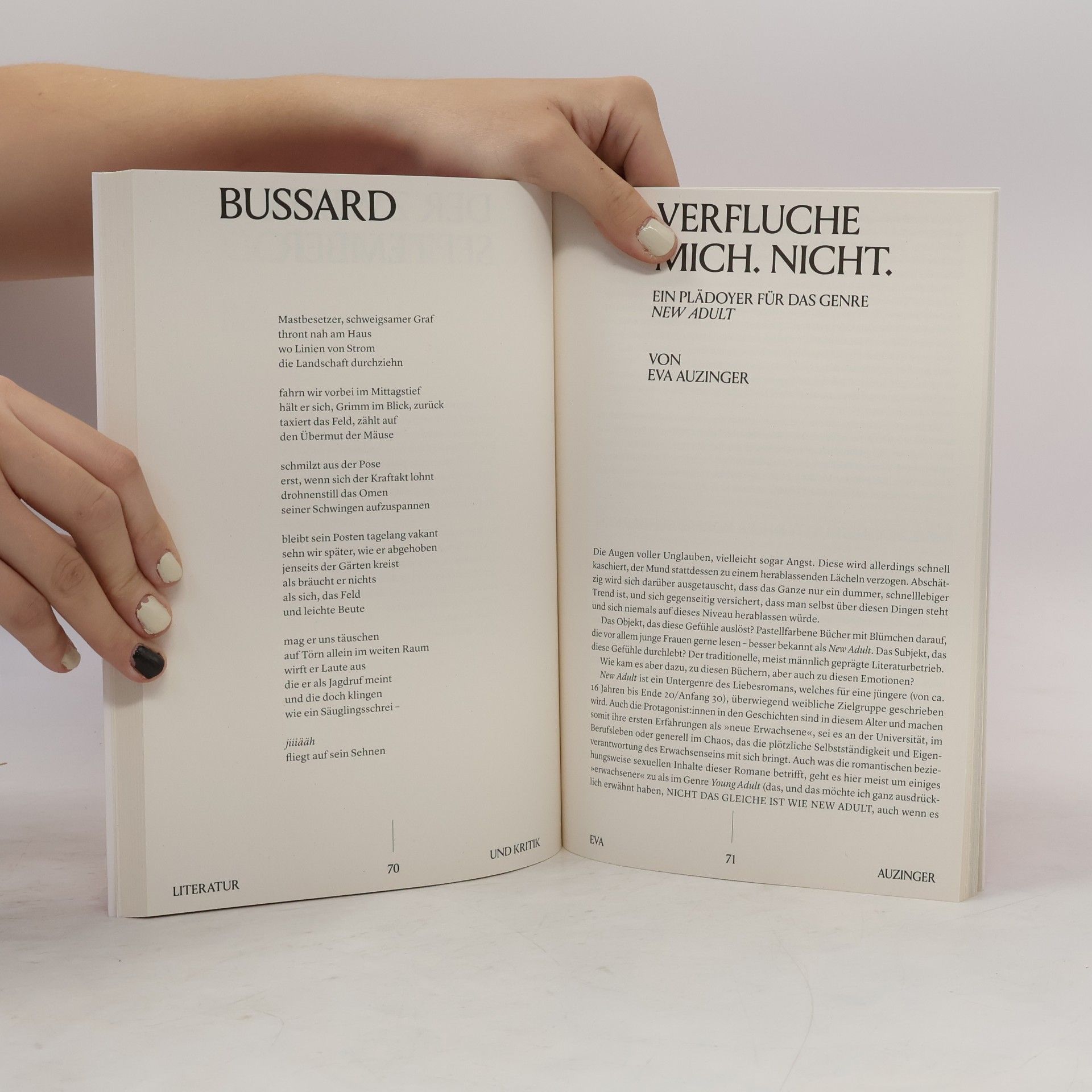 Autorenkollektiv Literatur und Kritik 599-600