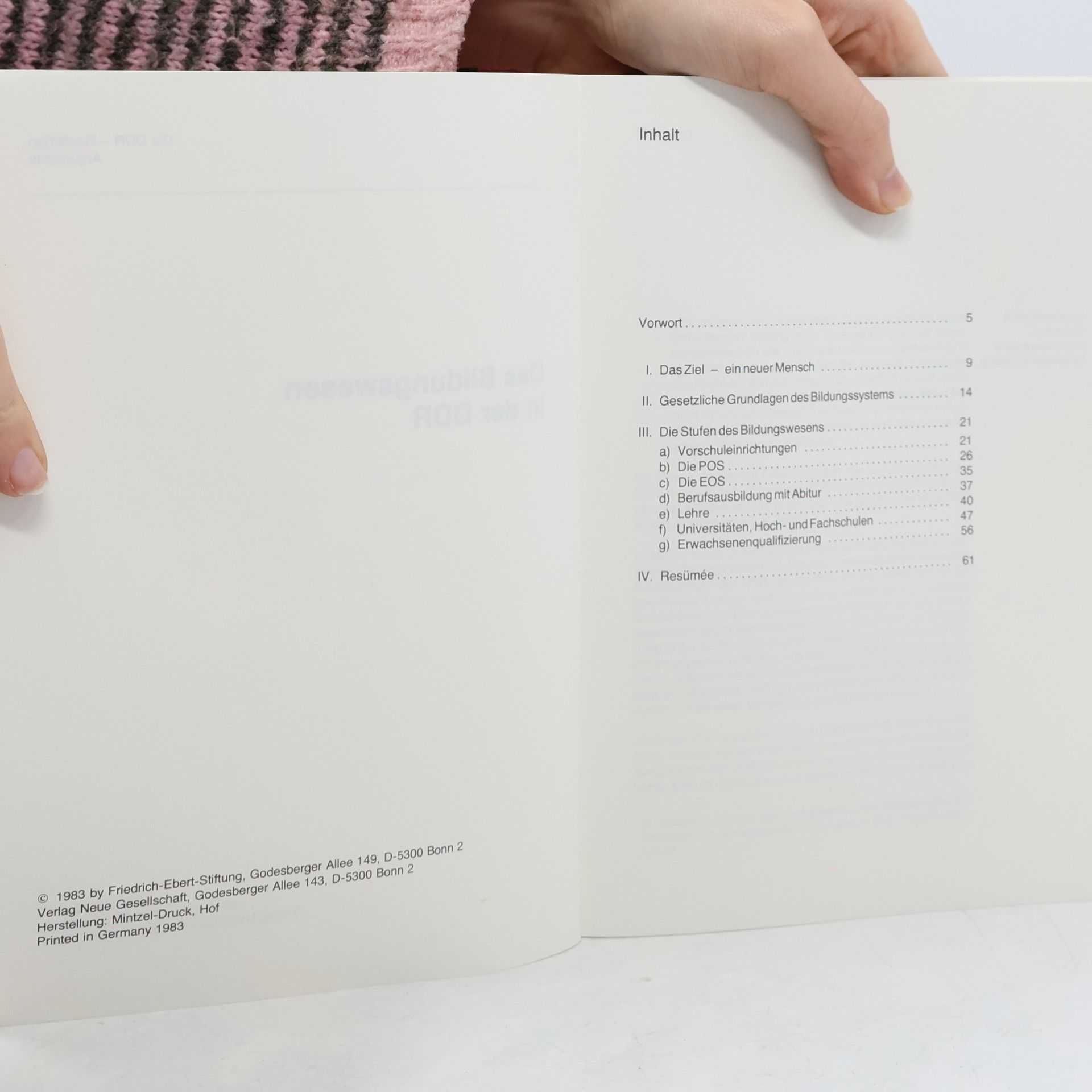 Autores varios Das Bildungswesen in der DDR