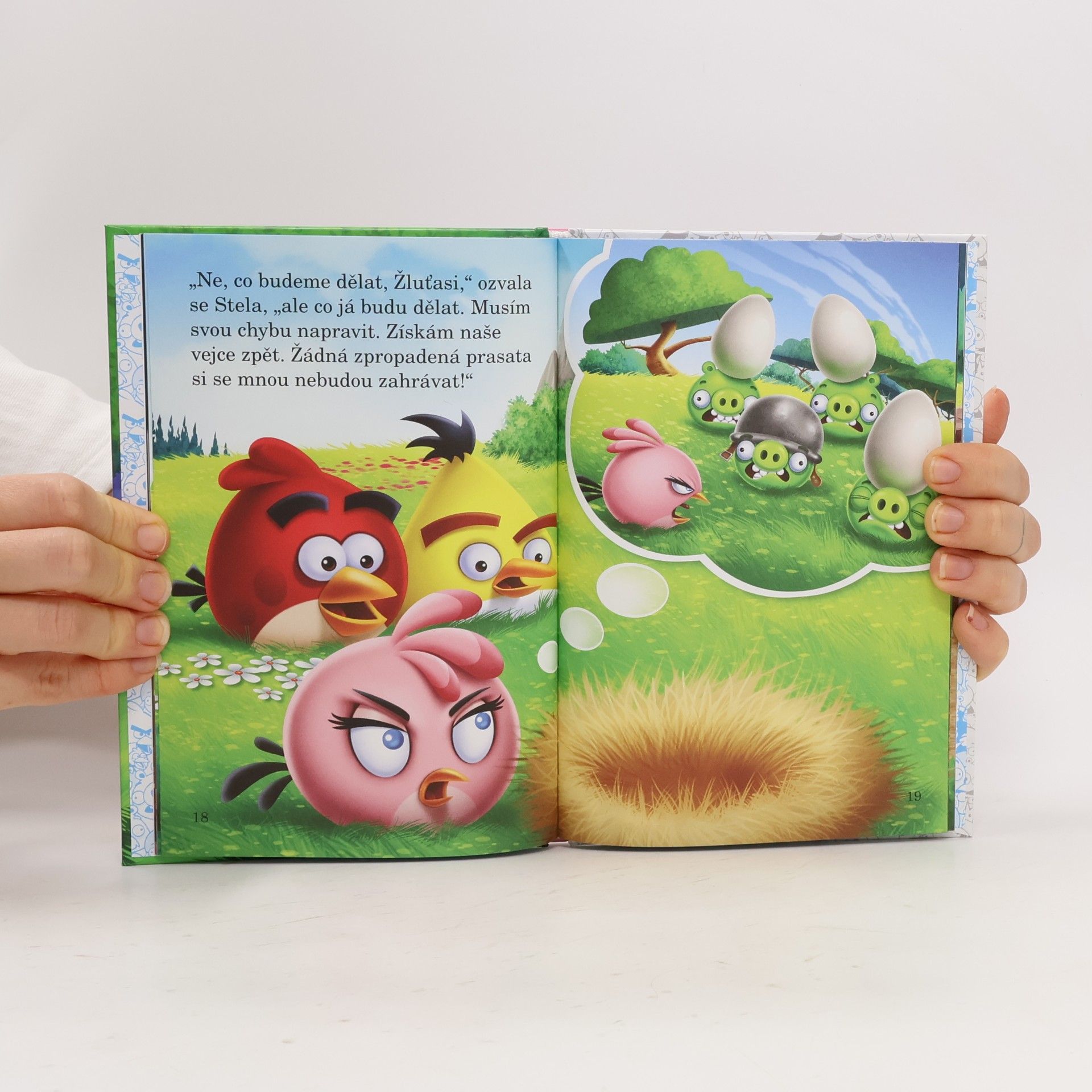 Richard Dungworth Angry birds. Stella a vajíčkový strom