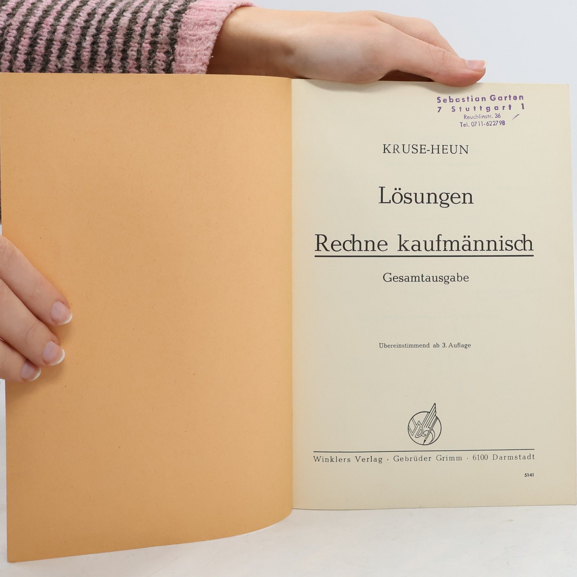 kolektiv Lösungen: Rechne kaufmännisch