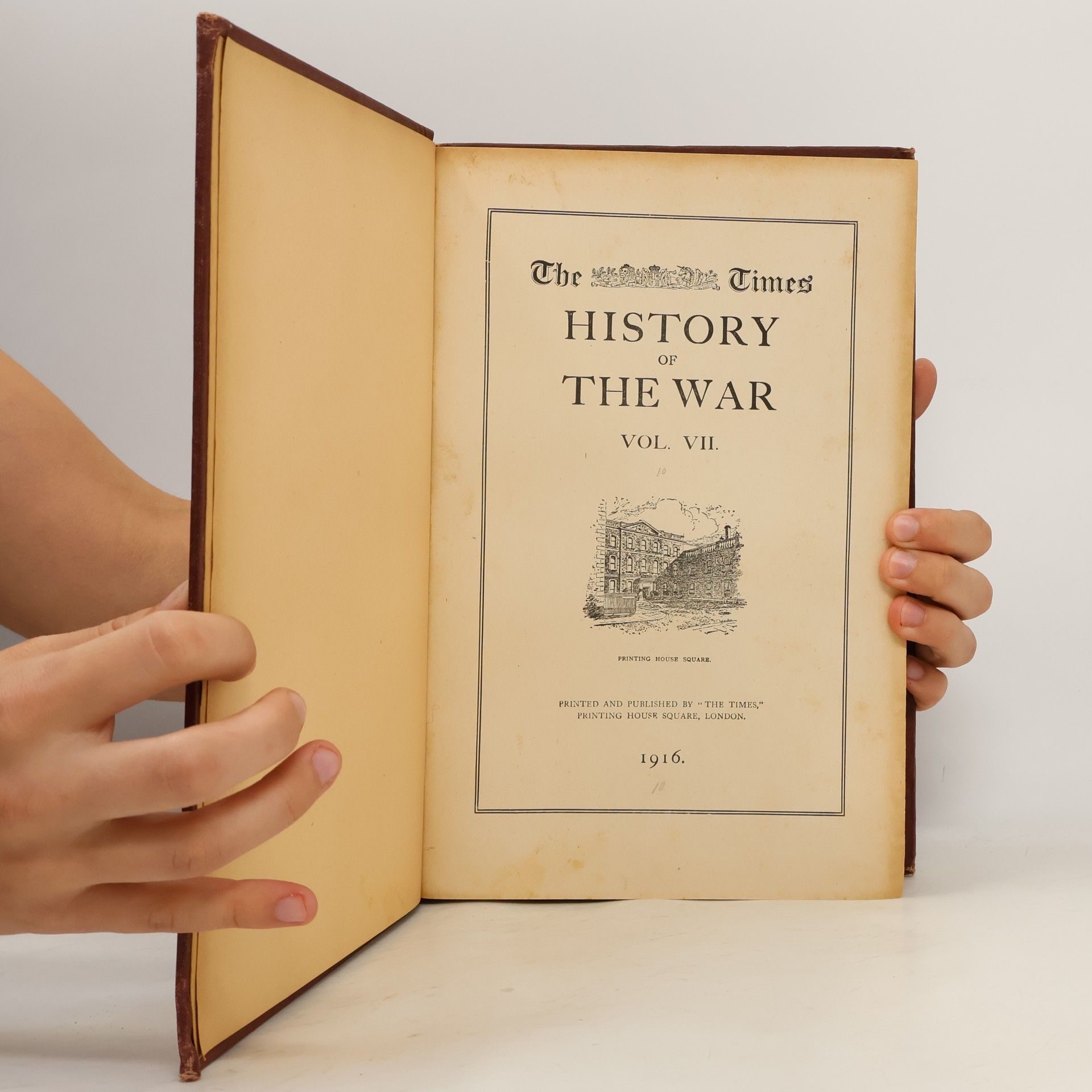 Autorenkollektiv The Times History of the War. Illustrated. Vol. VII.