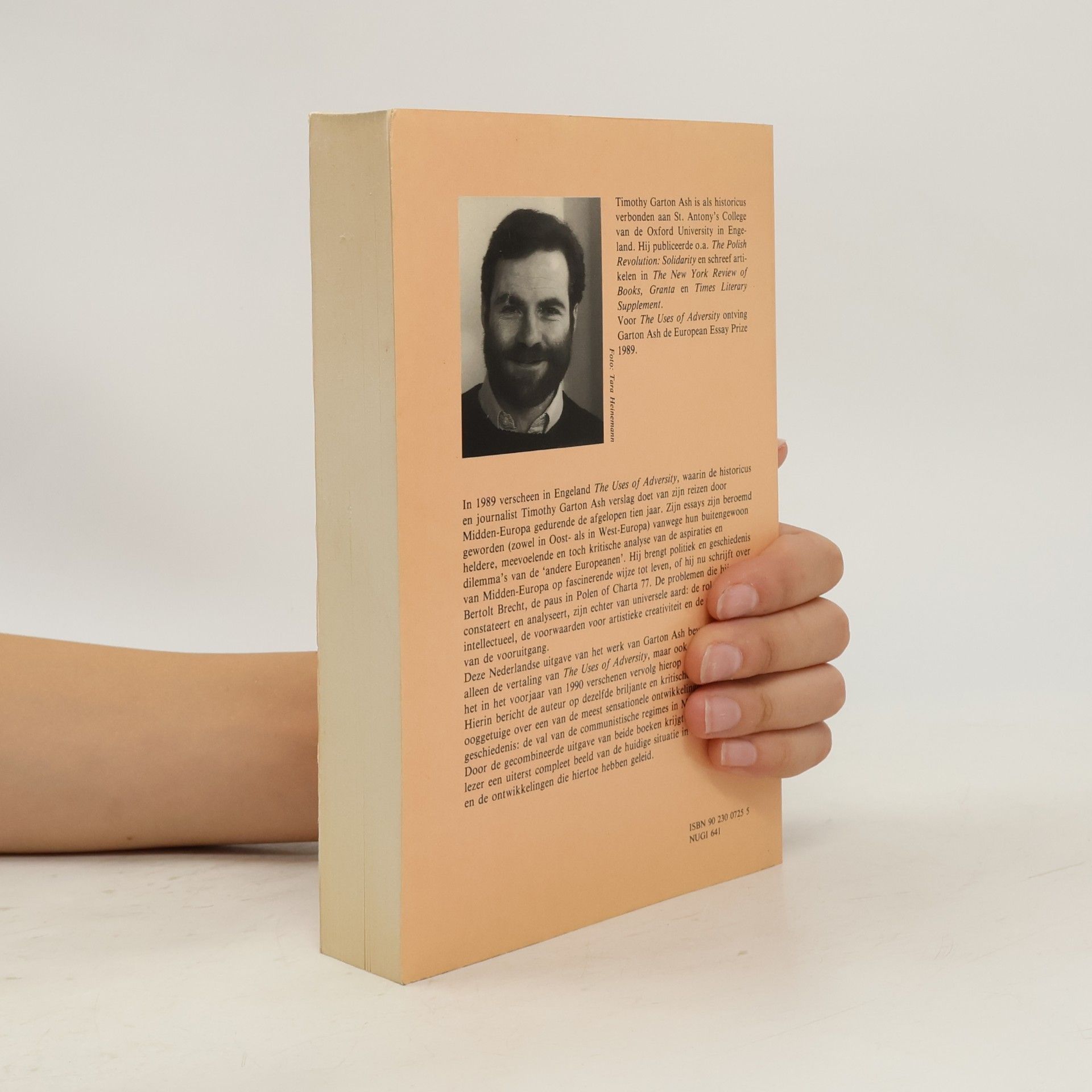 Timothy John Garton Ash De vruchten van de tegenspoed