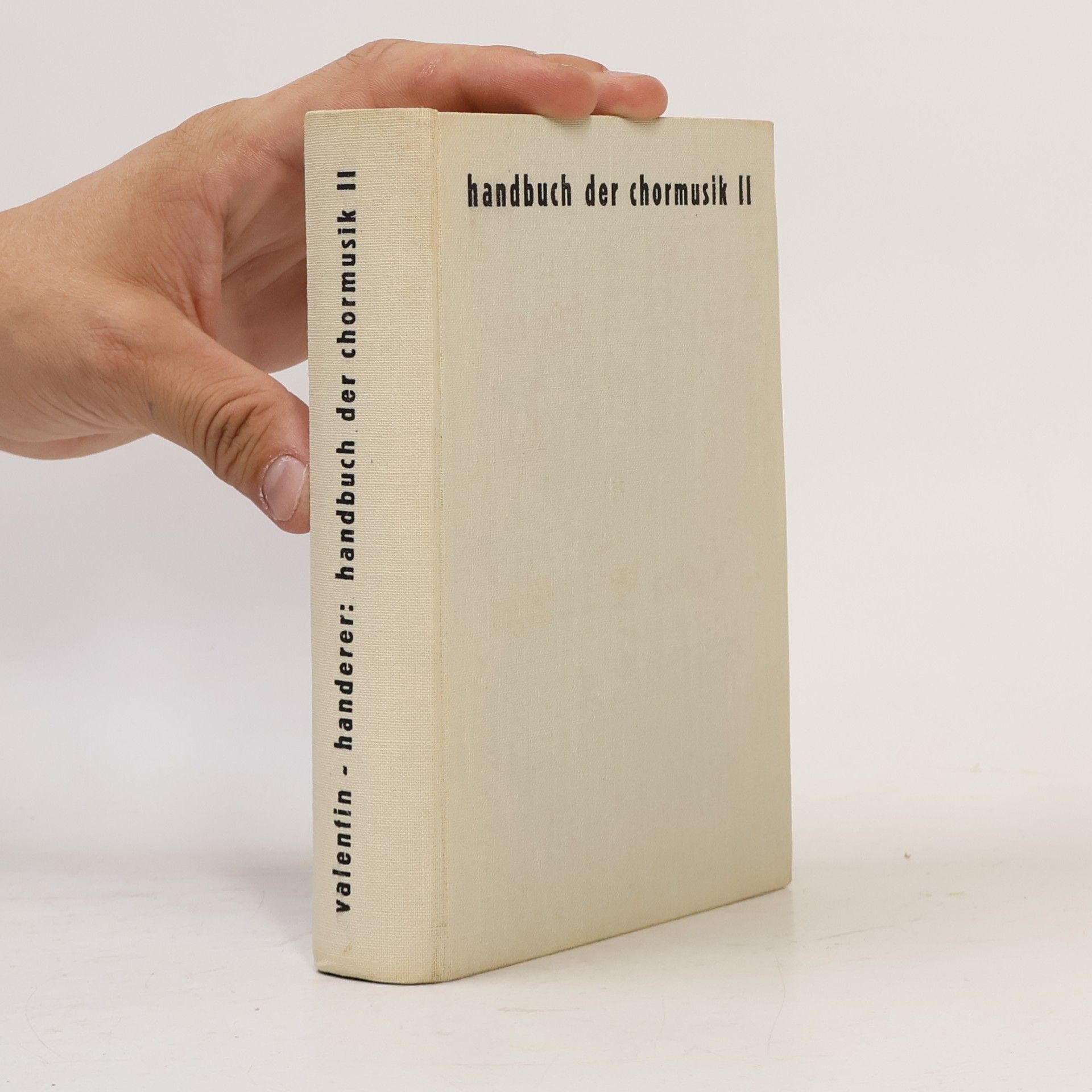 Handbuch der chormusik II.