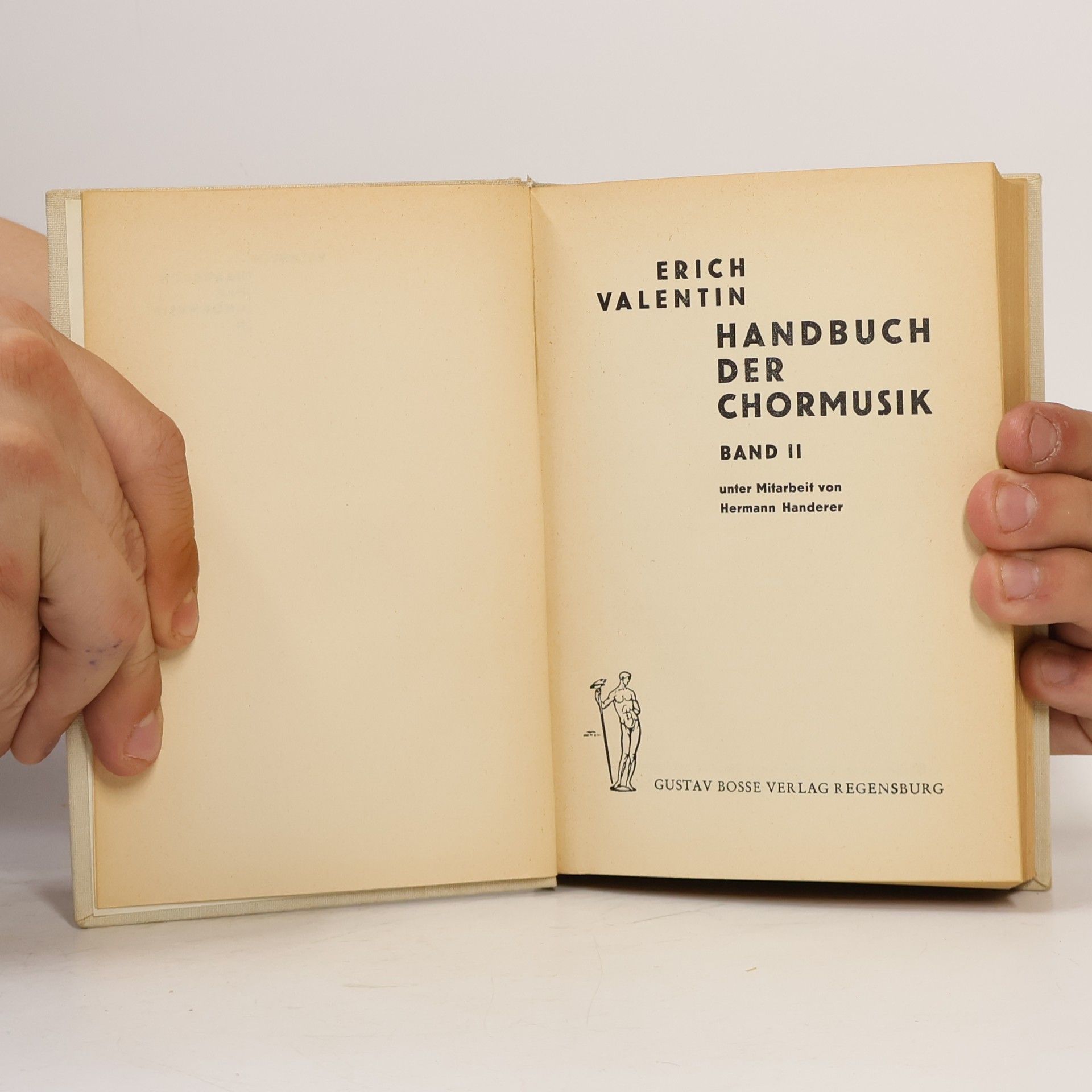 Erich Valentin Handbuch der chormusik II.