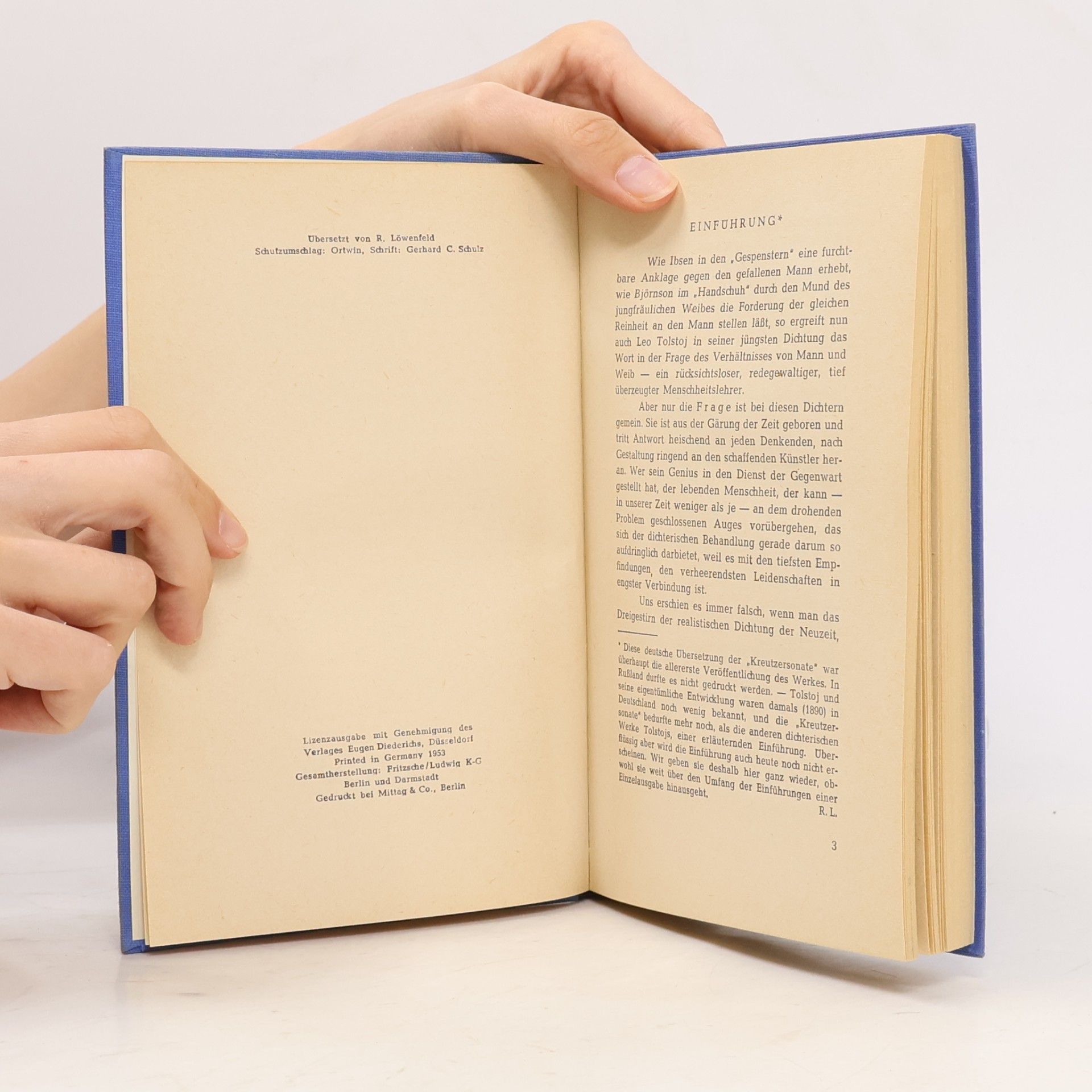 Lew Nikolajewitsch Tolstoi Kreutzersonate