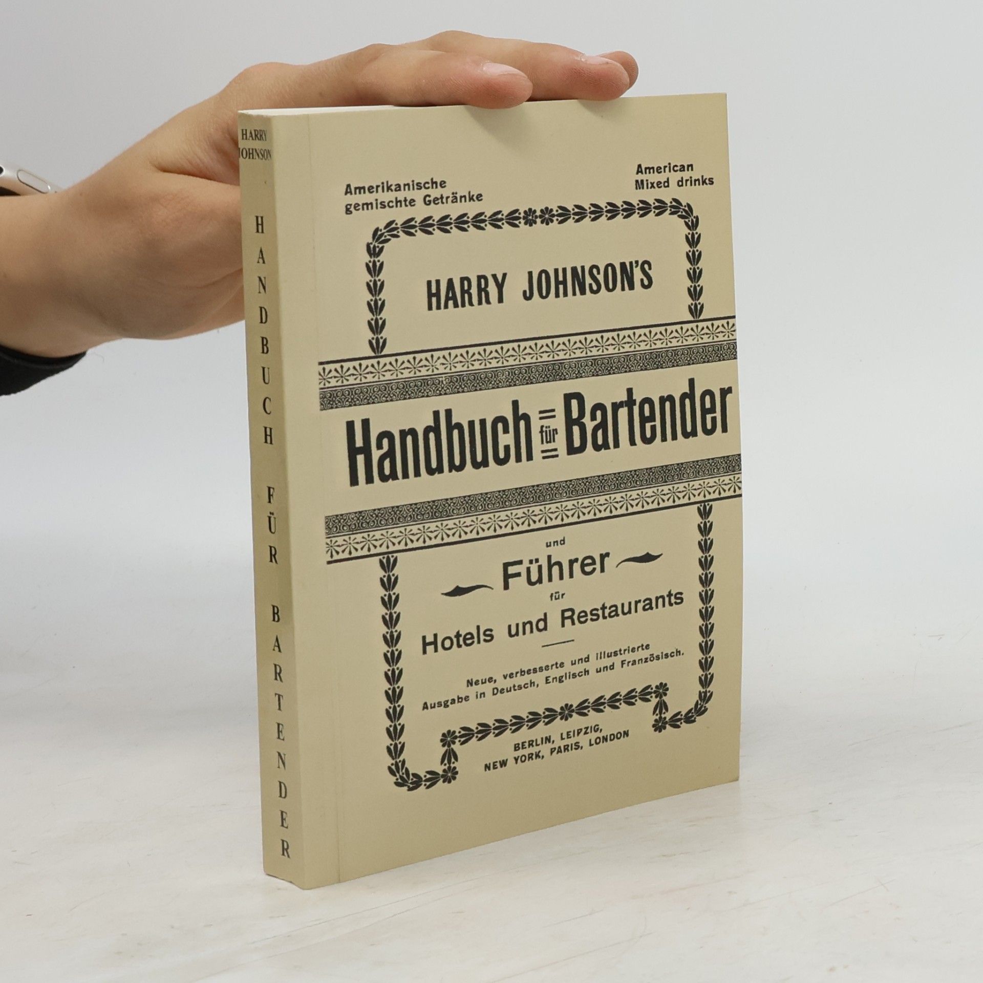 Harry Johnson's Handbuch für Bartender