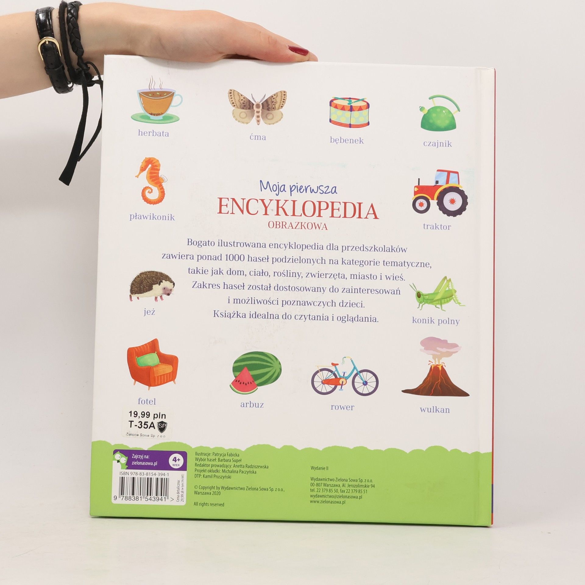 Patrycja Fabicka Moja pierwsza encyklopedia obrazkowa