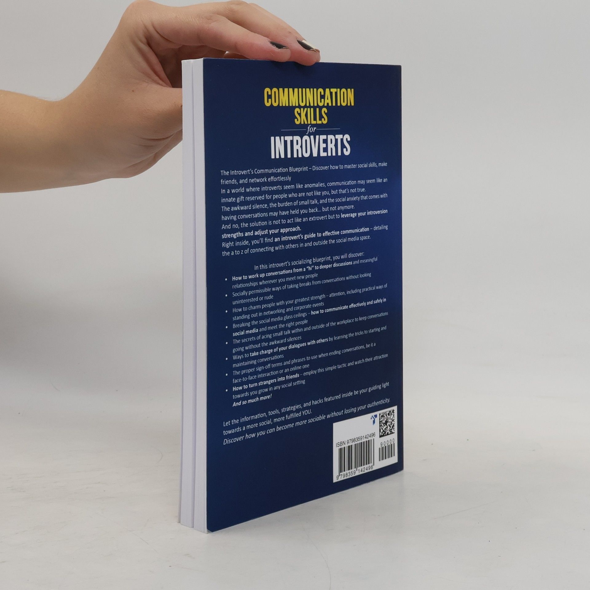 Chamblee, M.M. Communication Skills for Introverts: Go Beyond Social Media to Build Deep Connections, Embrace Social Settings, and Develop Your Face-to-Face Skills