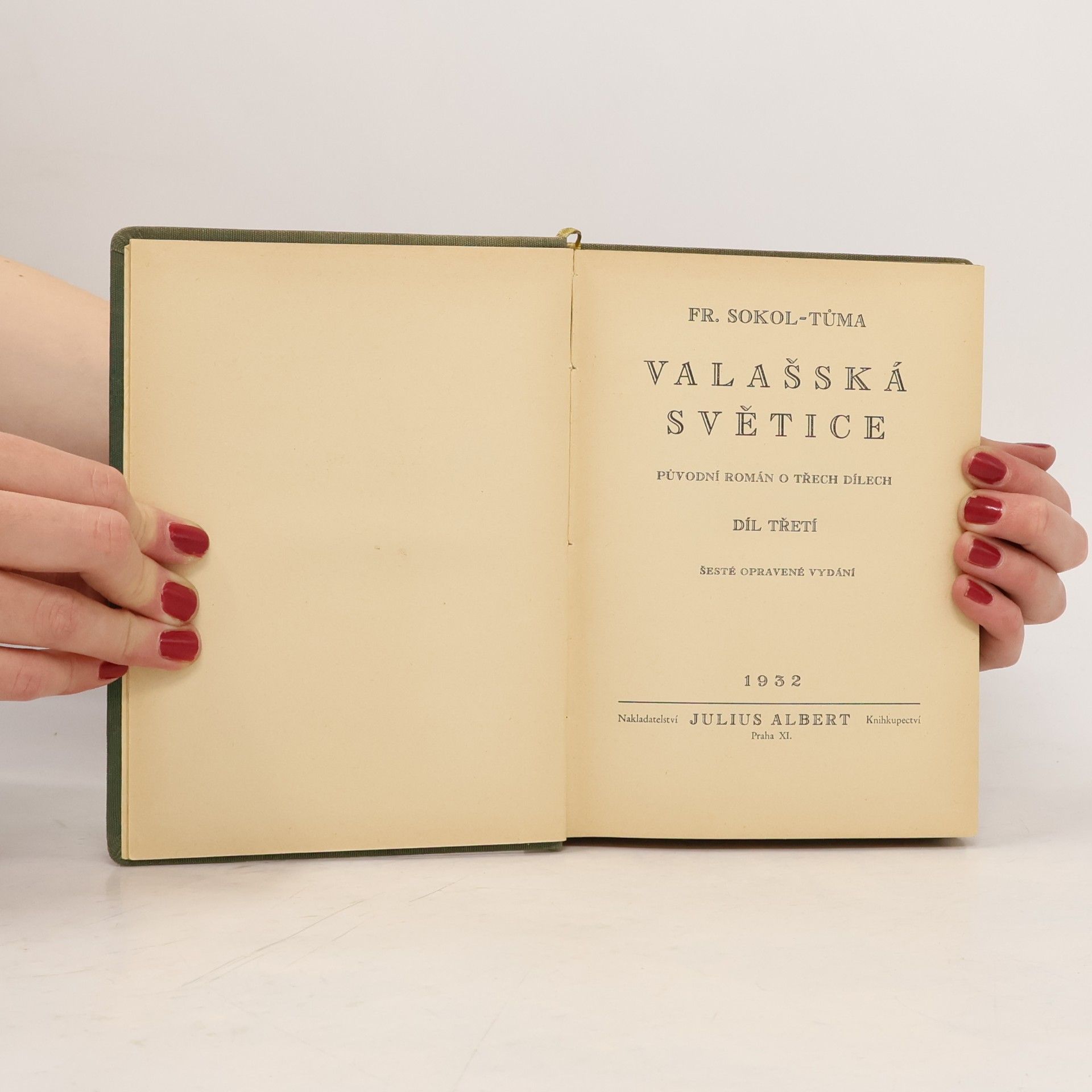 František Sokol Tůma Valašská světice III.