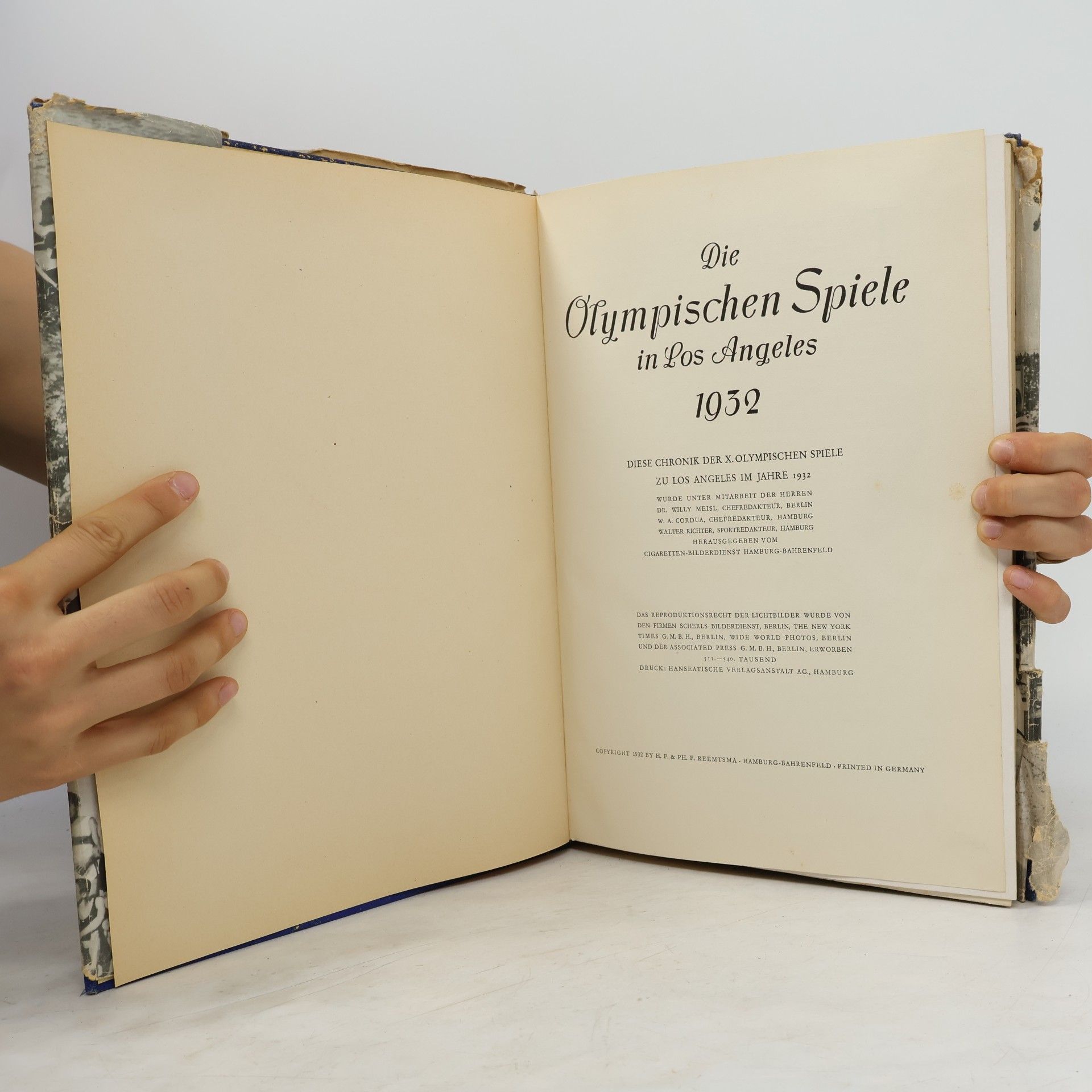 Collectif d'auteurs Olympia 1932. Die Olympischen Spiele in Los Angeles 1932