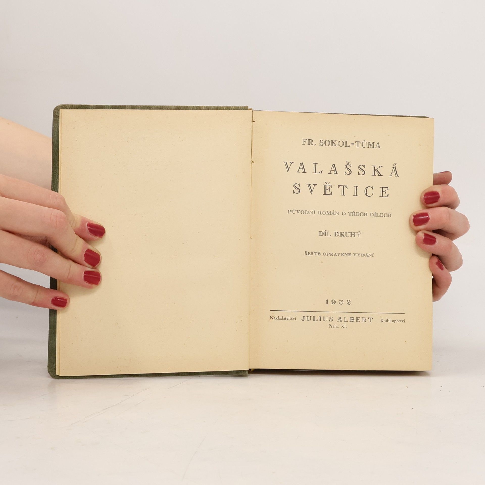 František Sokol Tůma Valašská světice II.