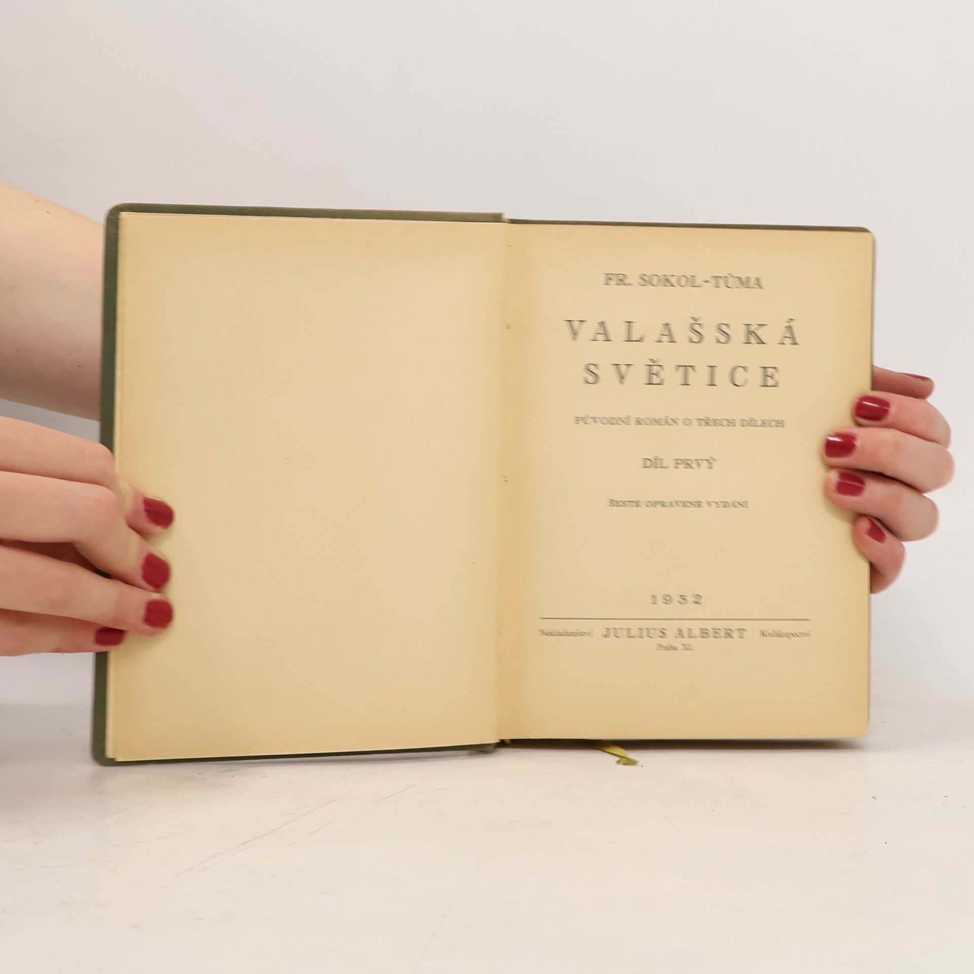 František Sokol Tůma Valašská světice 1