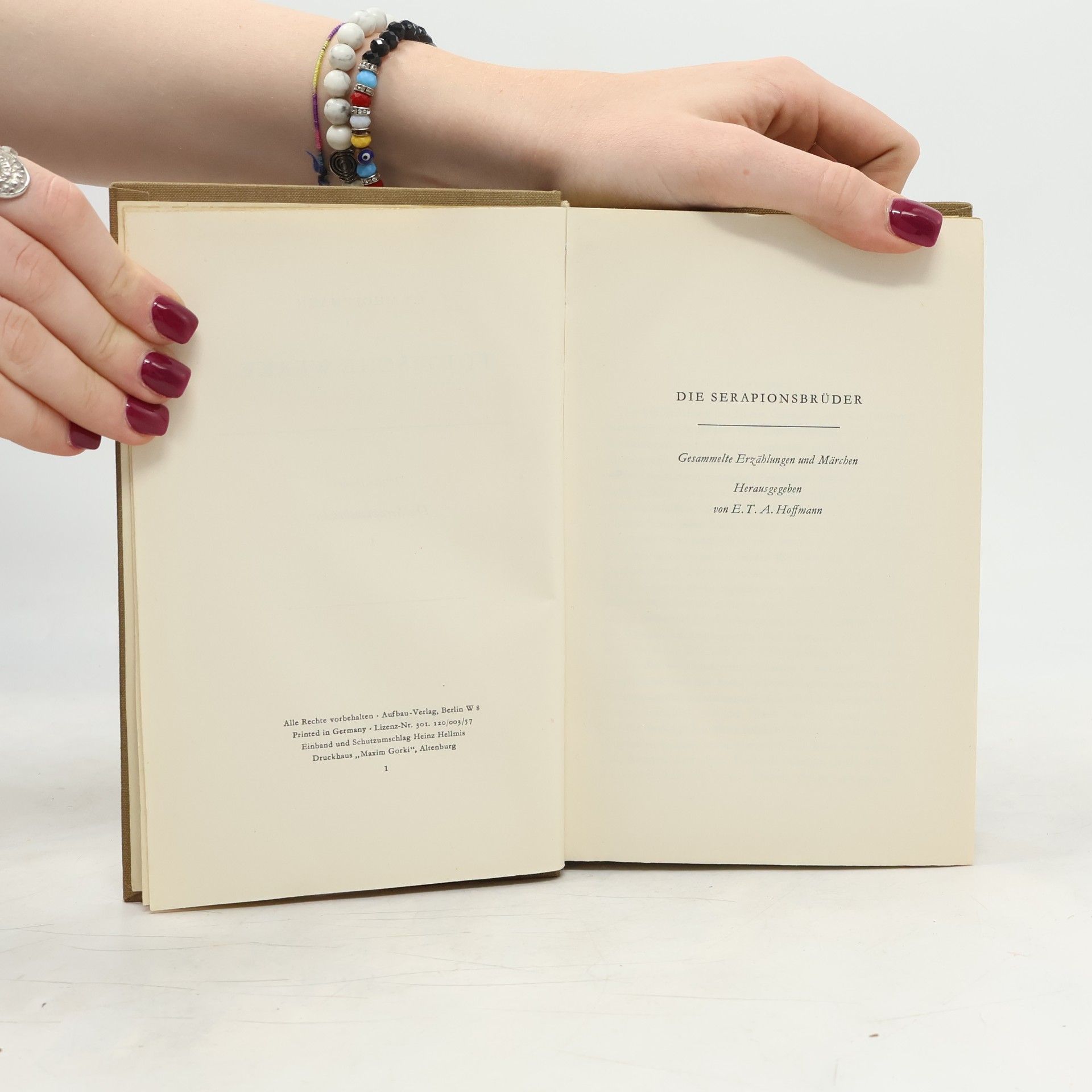 E. T. A. Hoffmann Poetische Werke 3