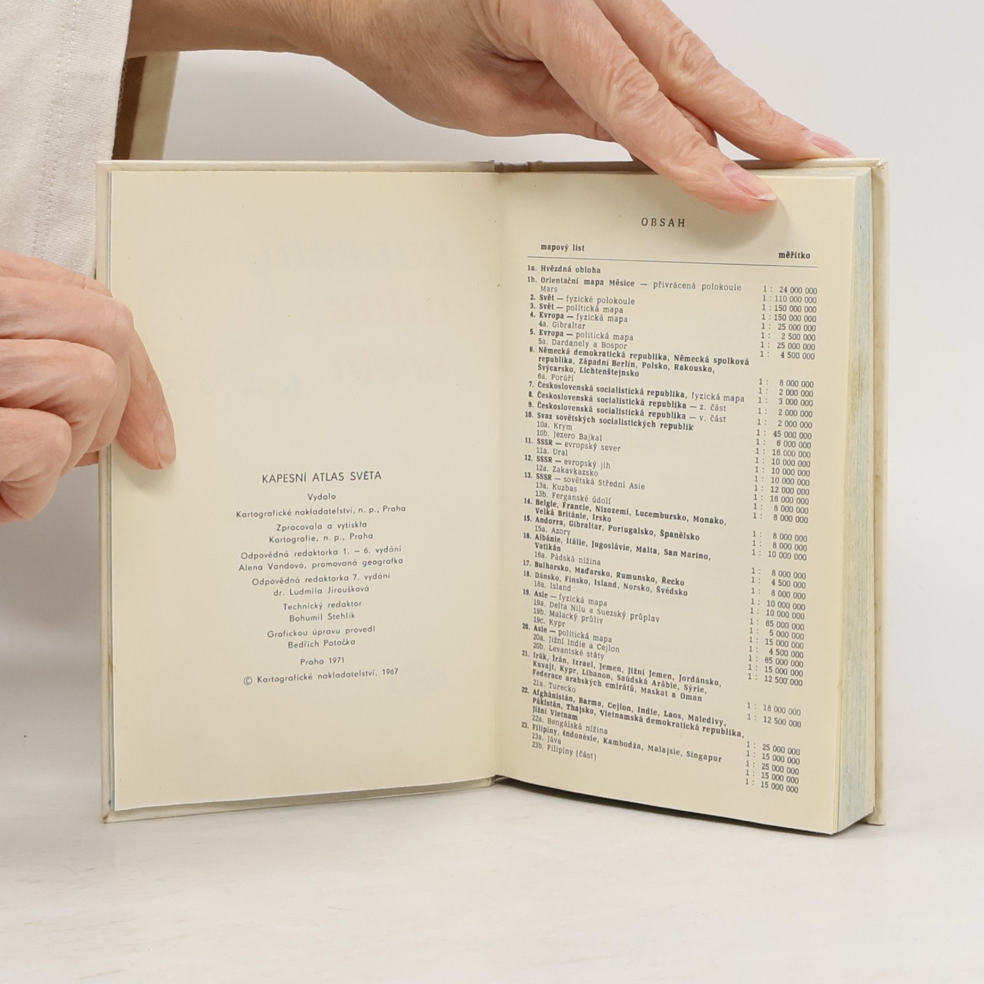 Various authors kapesní atlas světa