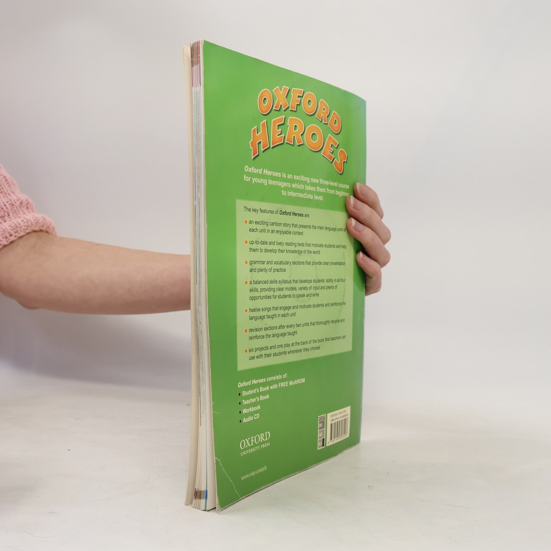 Rebecca Robb Benne Oxford Heroes 1 Student´s Book with MultiRom Pack