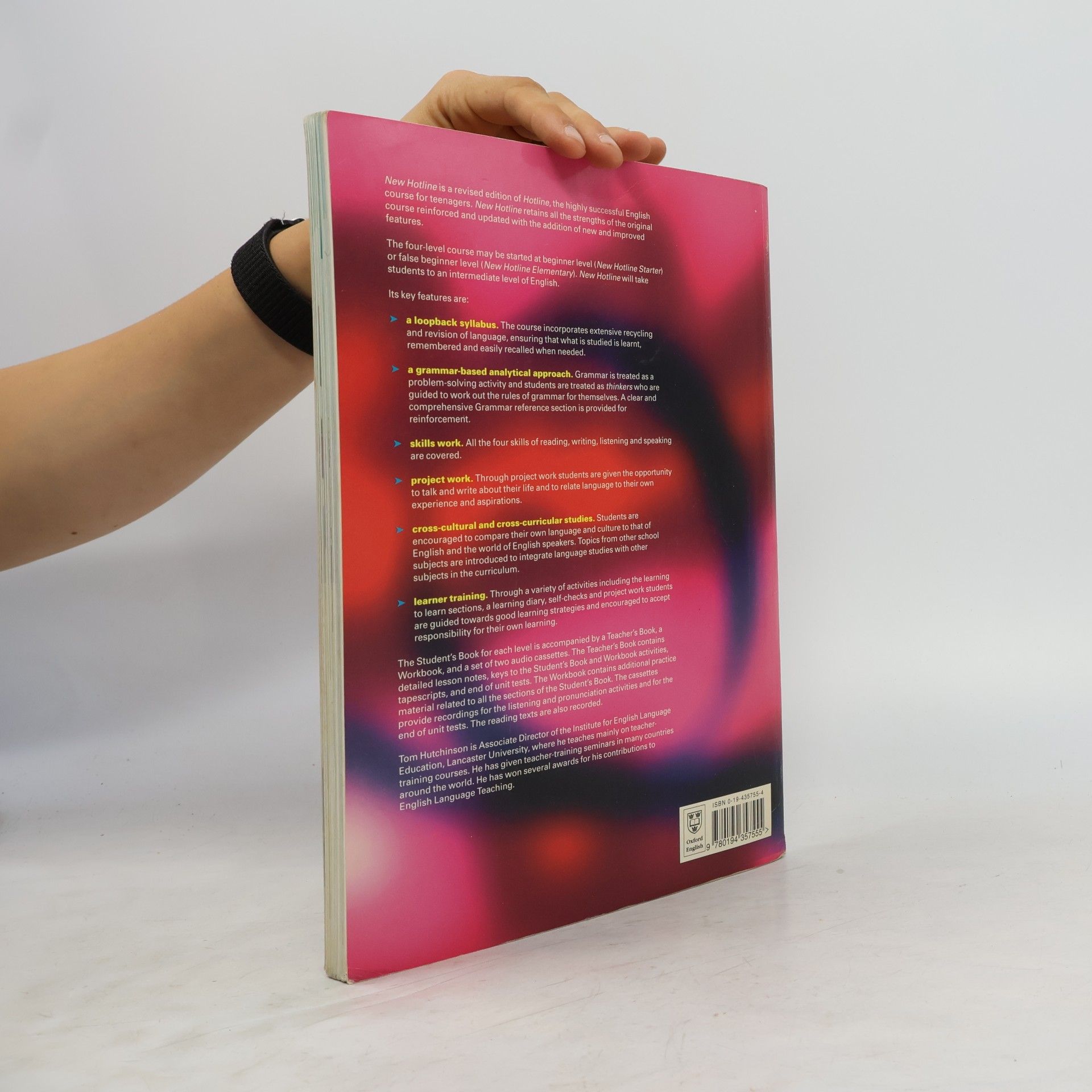 Tom Hutchinson New Hotline: Student's book