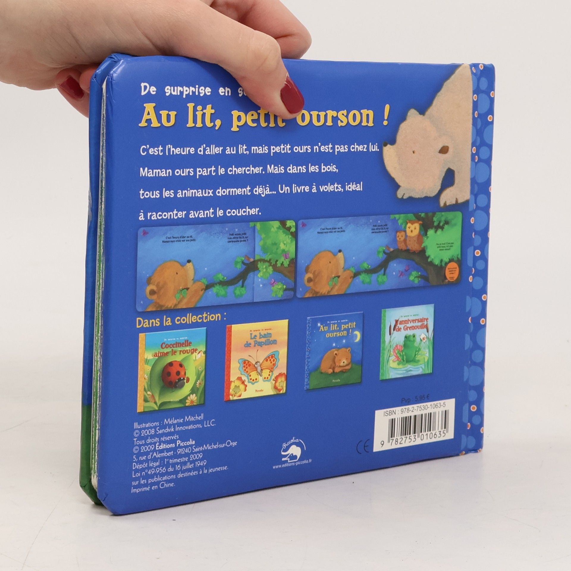 Melanie Mitchell Au lit, petit ourson !