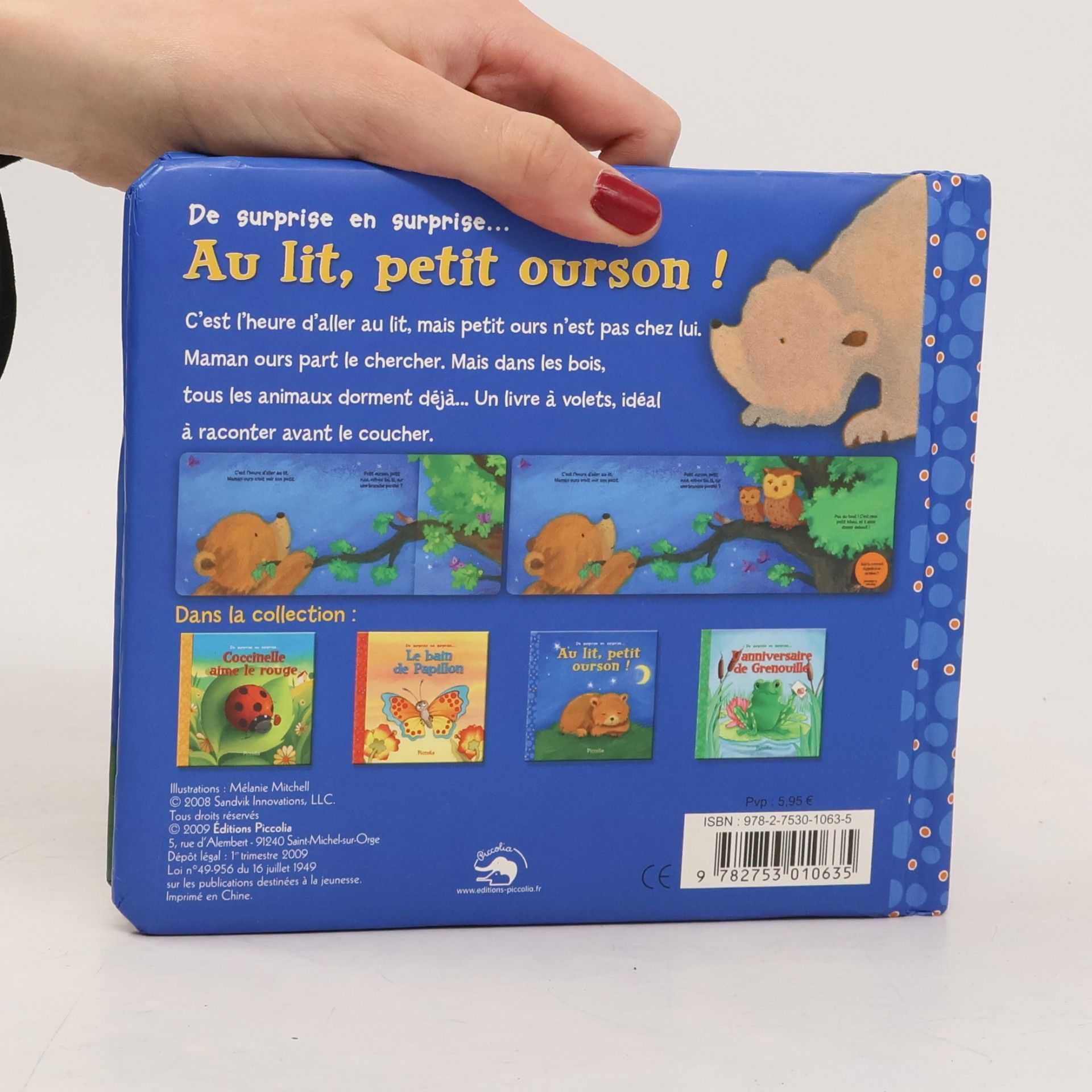 Melanie Mitchell Au lit, petit ourson !