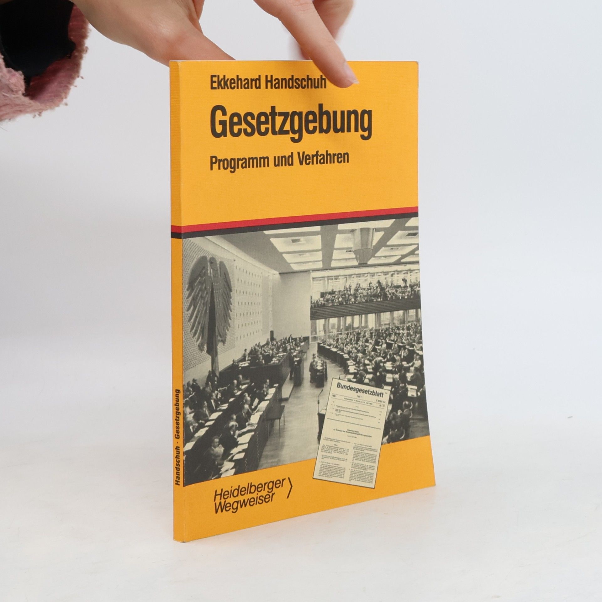 Ekkehard Handschuh Gesetzgebung