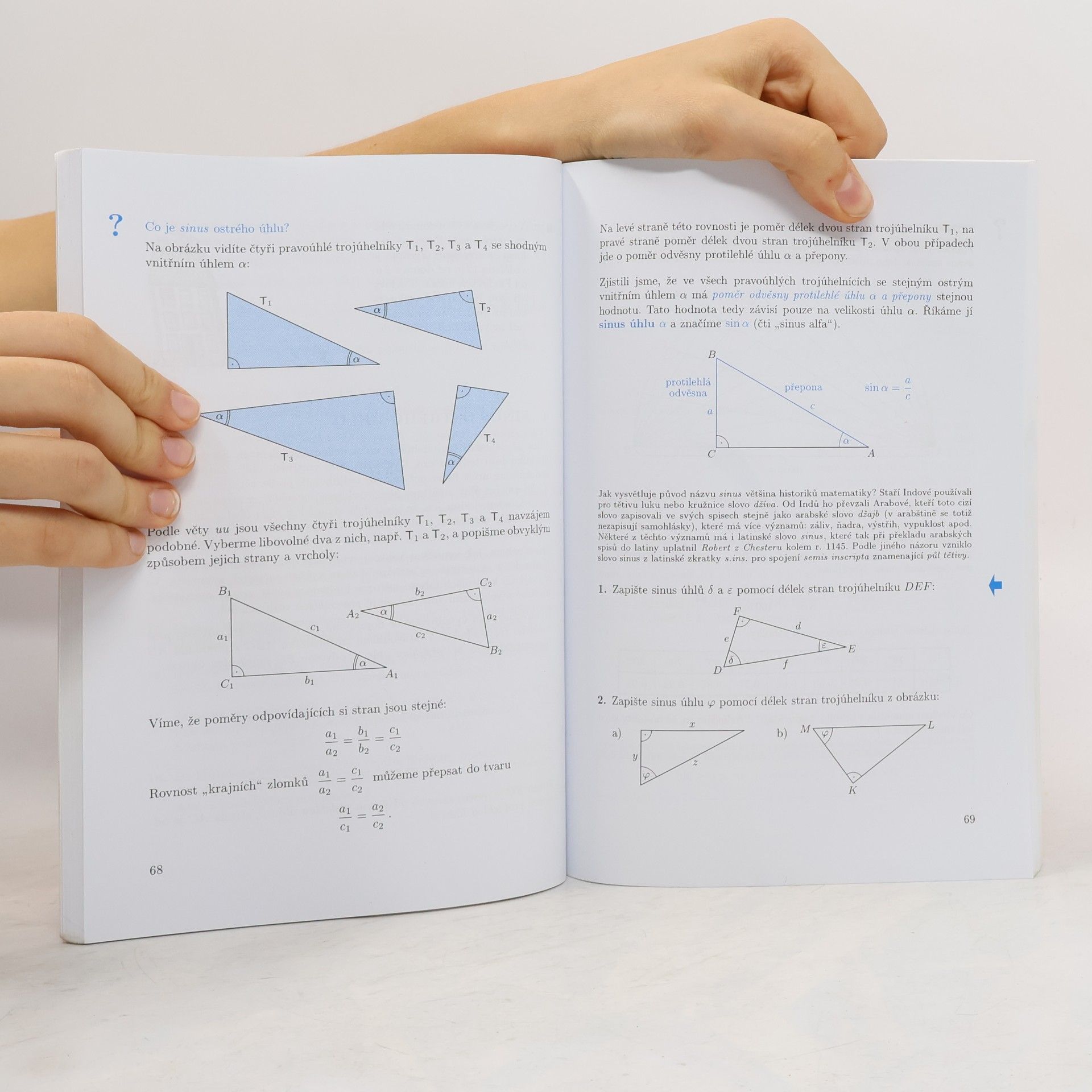 Jiří Herman Matematika: Kvarta. Podobnost a funkce úhlu
