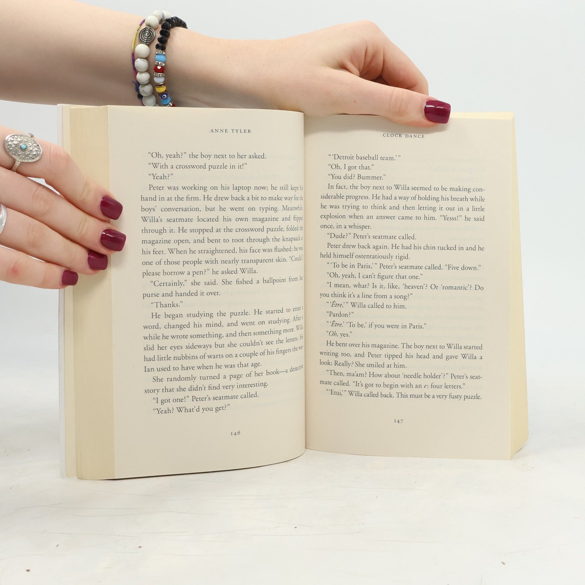 Anne Tyler Clock dance