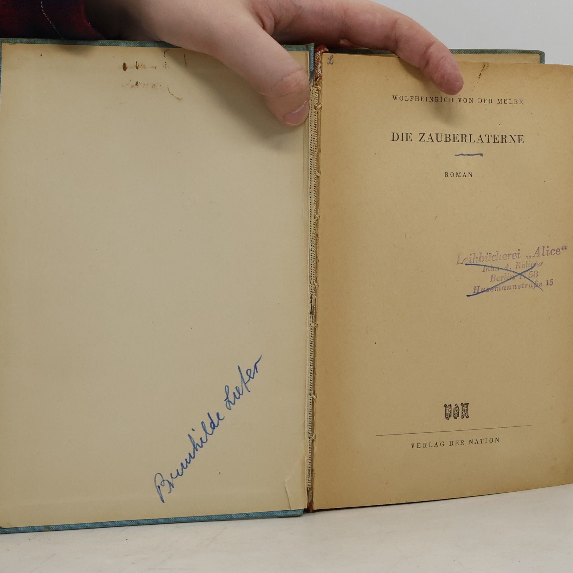 Wolfheinrich von der Mülbe Die Zauberlaterne
