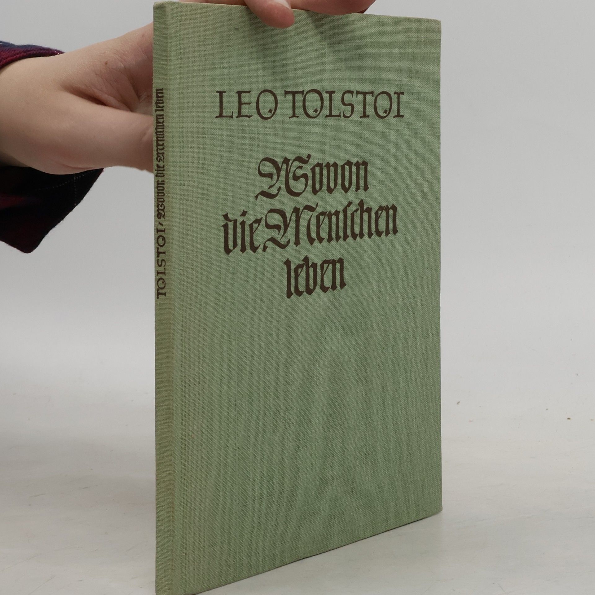 Lew Nikolajewitsch Tolstoi Wovon die Menschen leben
