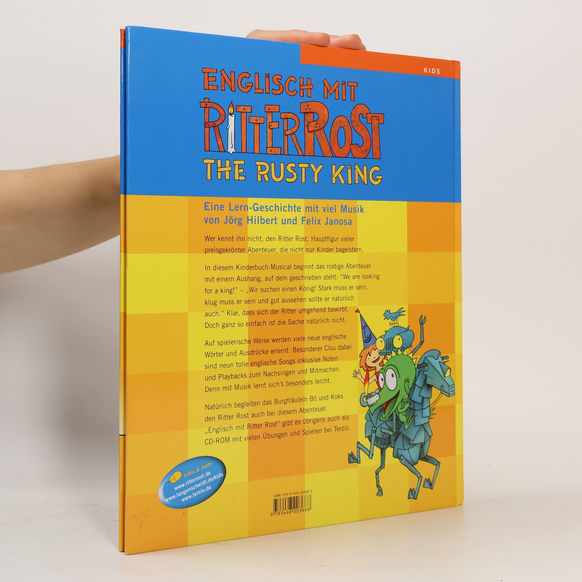 Felix Janosa Englisch mit Ritter Rost - the rusty king