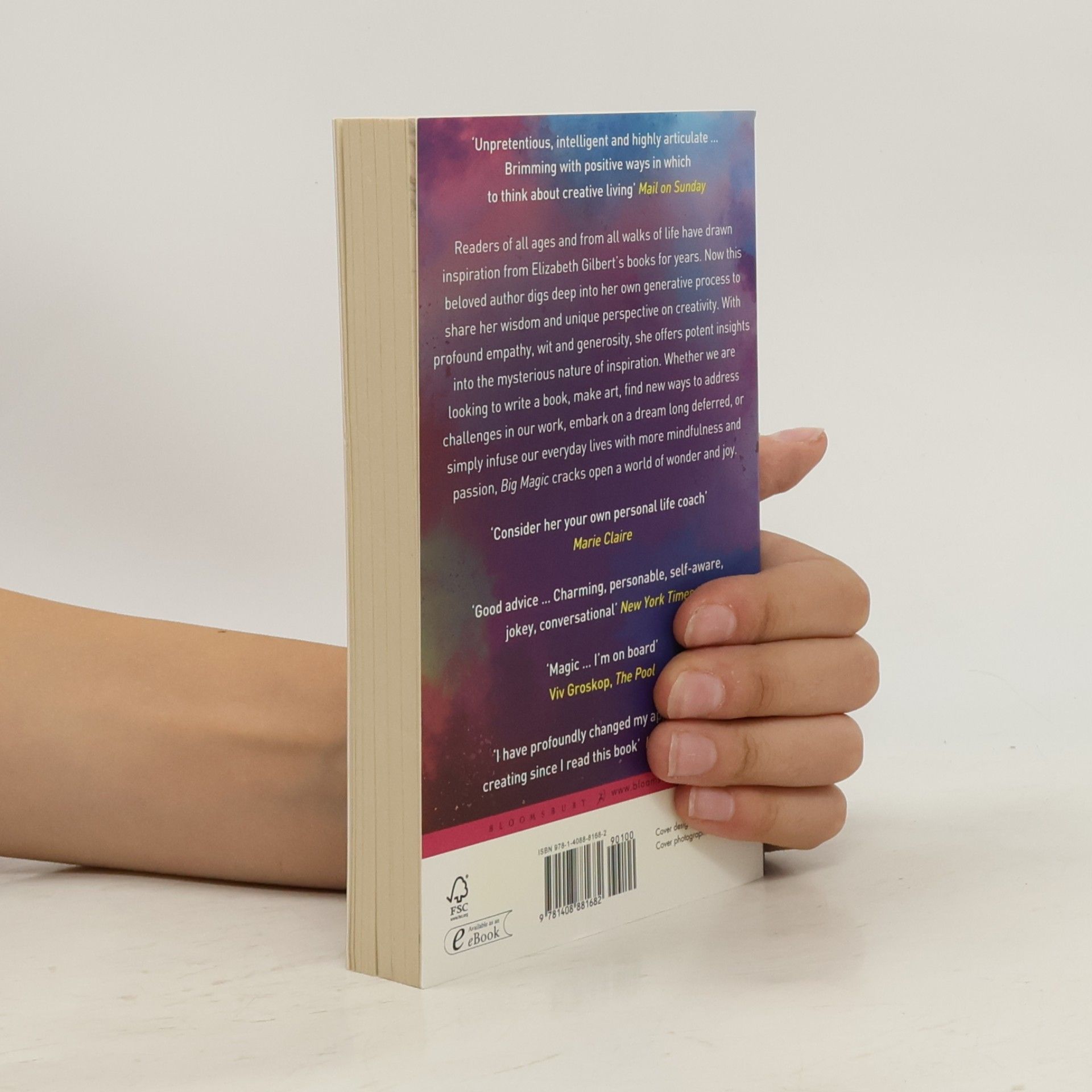 Elizabeth Gilbert Big magic : creative living beyond fear