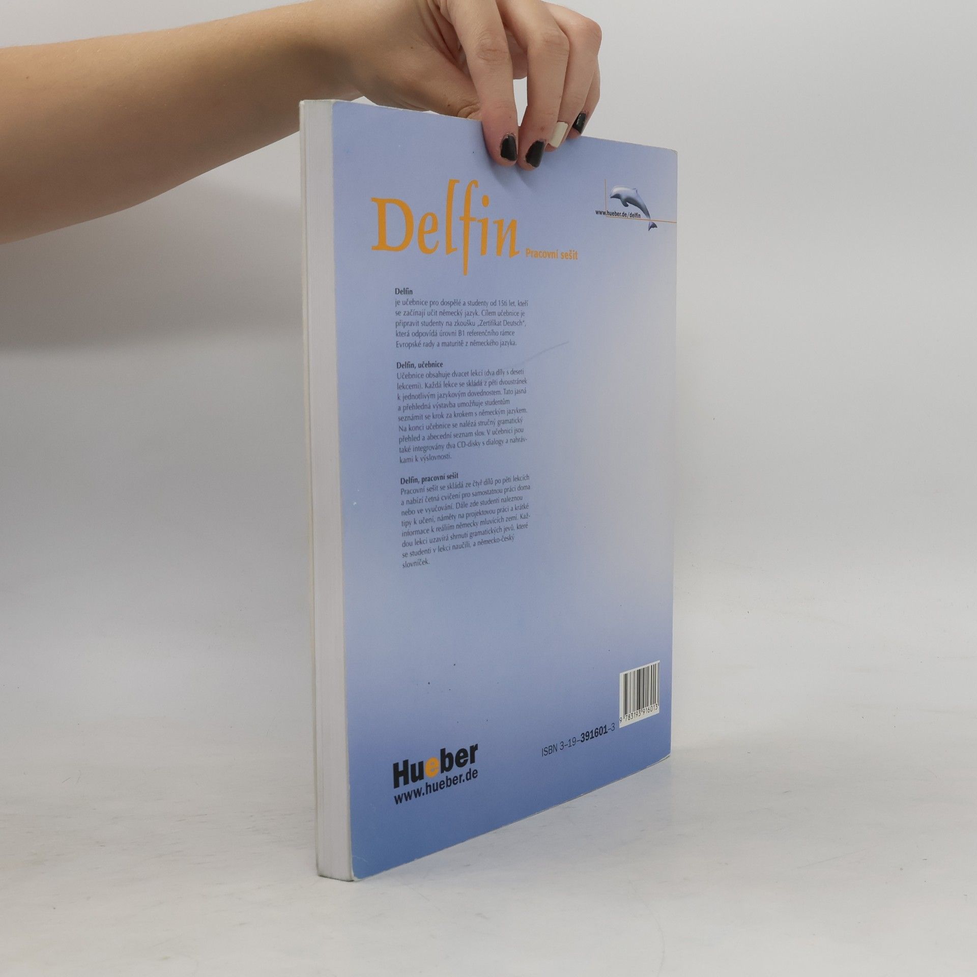 Hartmut Aufderstrasse Delfin : Lehrwerk für Deutsch als Fremdsprache, Pracovní sešit 2 B, Lekce 16-20