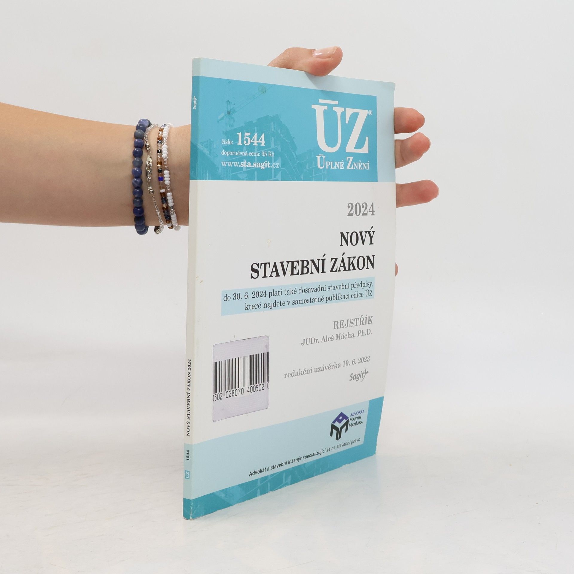 Kolektiv autorů ÚZ 1544 Nový stavební zákon 2024