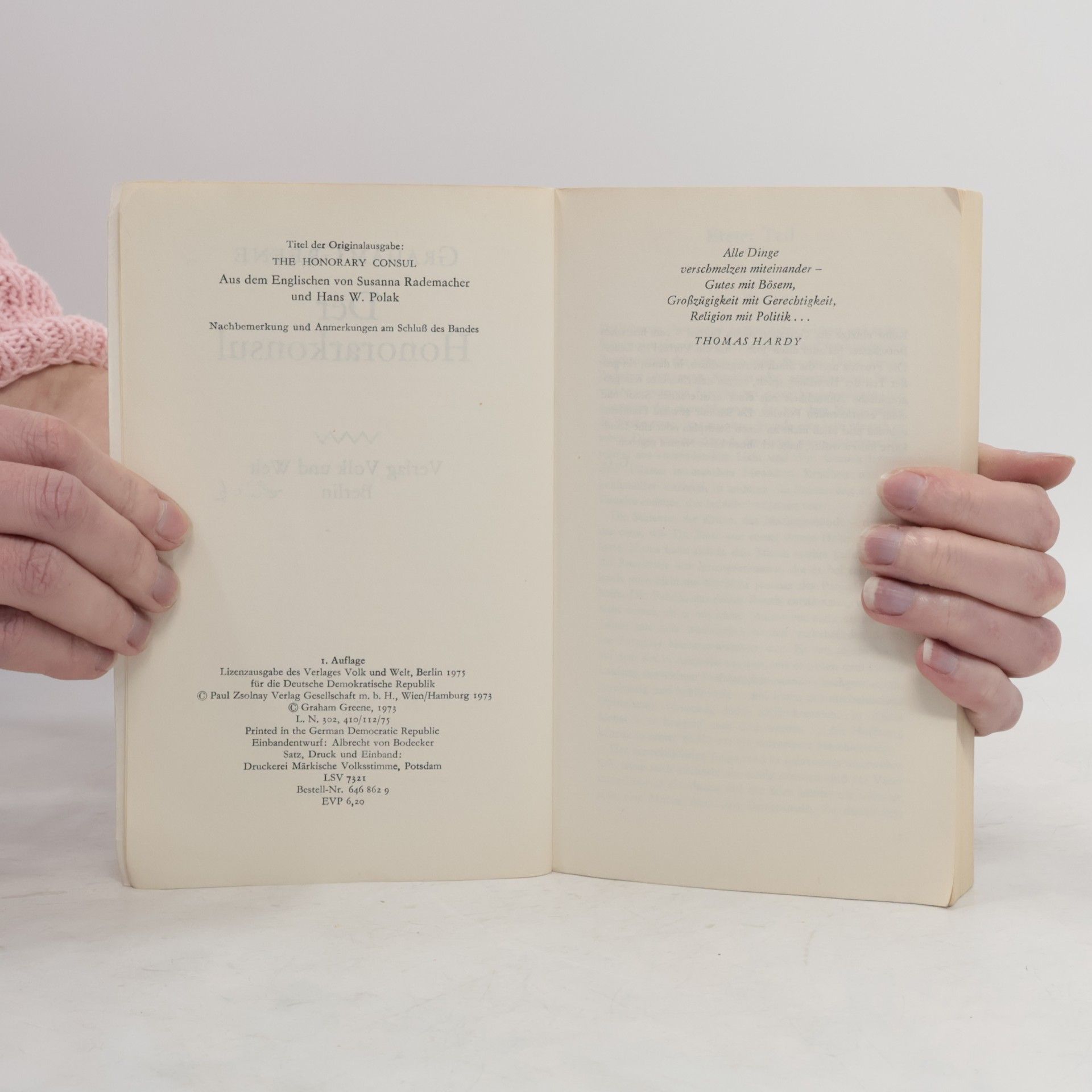 Graham Greene Der Honorarkonsul