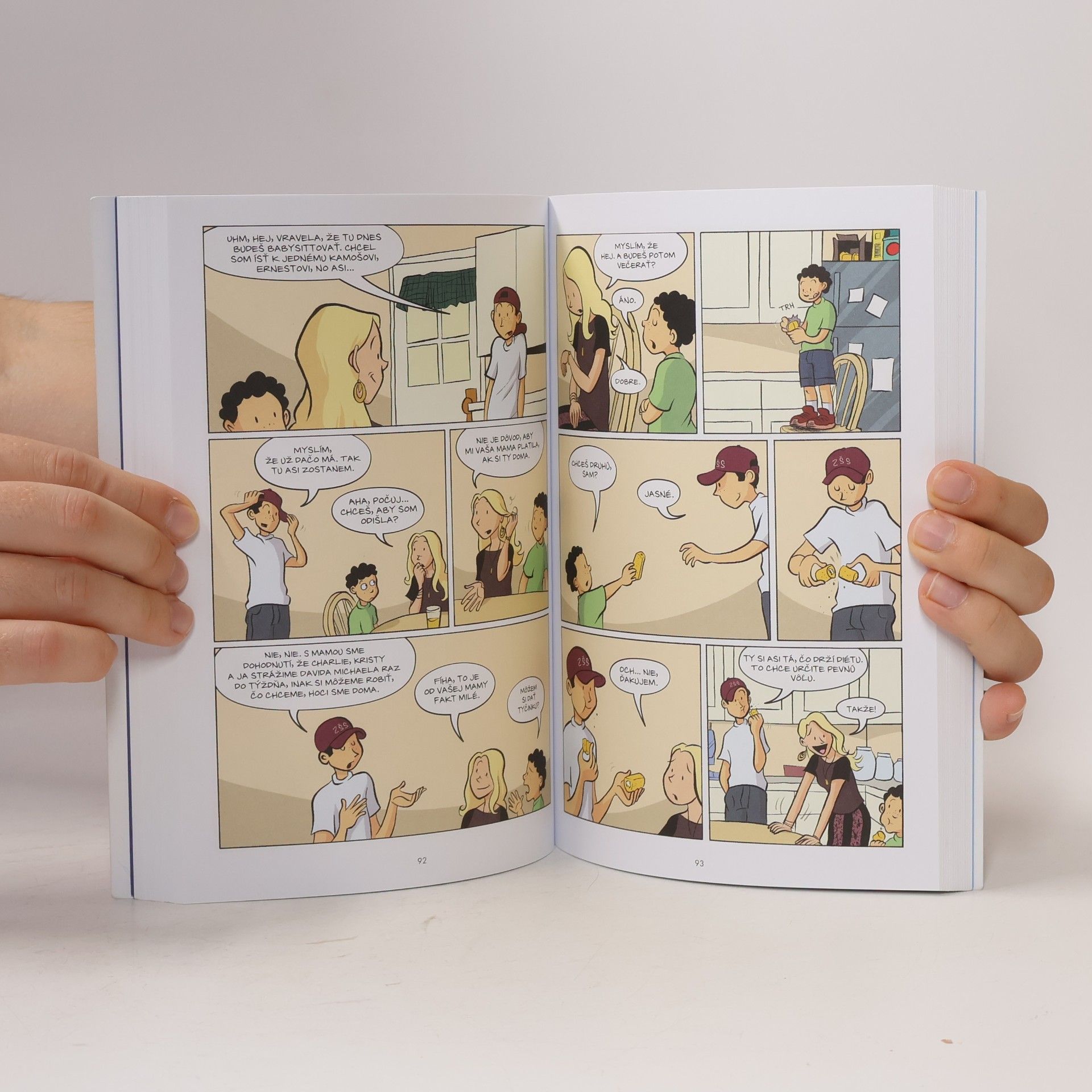 Raina Telgemeier Klub babysitteriek: Kristin skvelý nápad