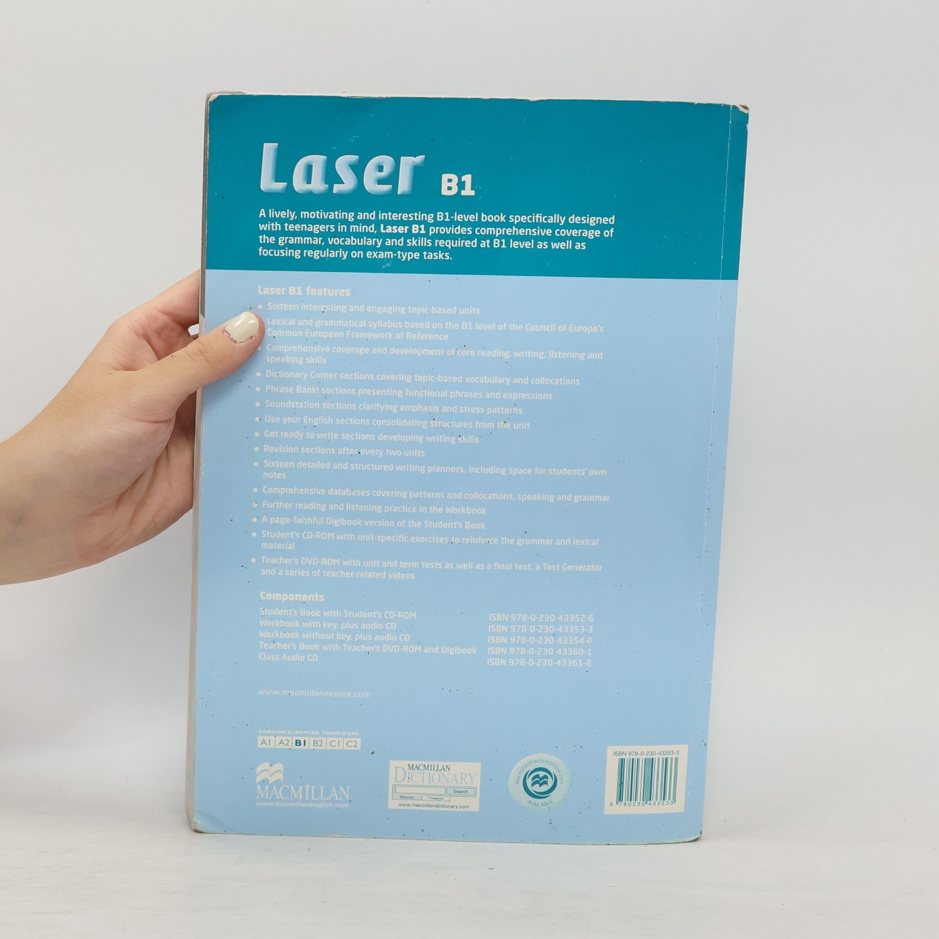 Malcolm Mann Laser Workbook B1 with key and CD Pack