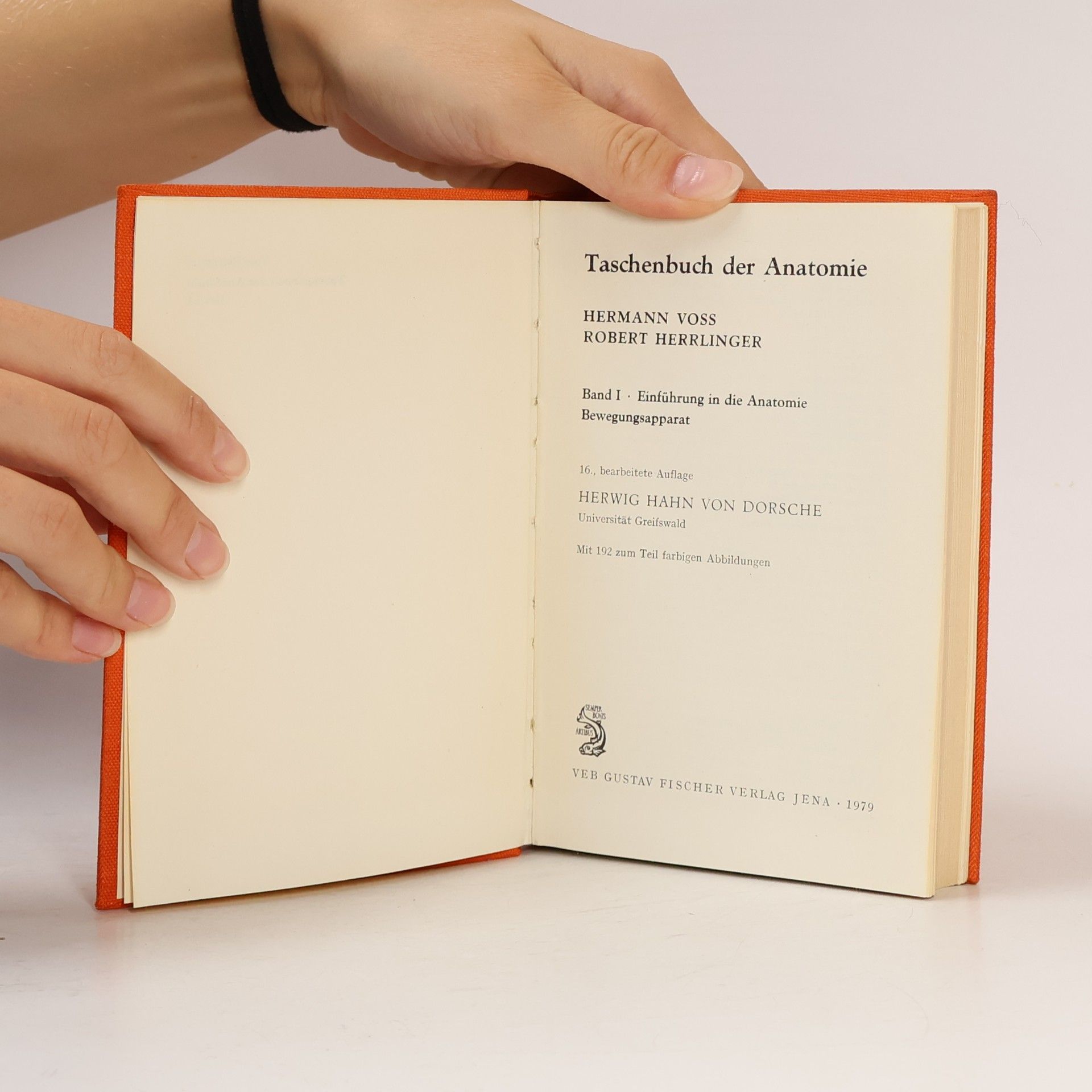 Hermann Voss Taschenbuch der Anatomie 1