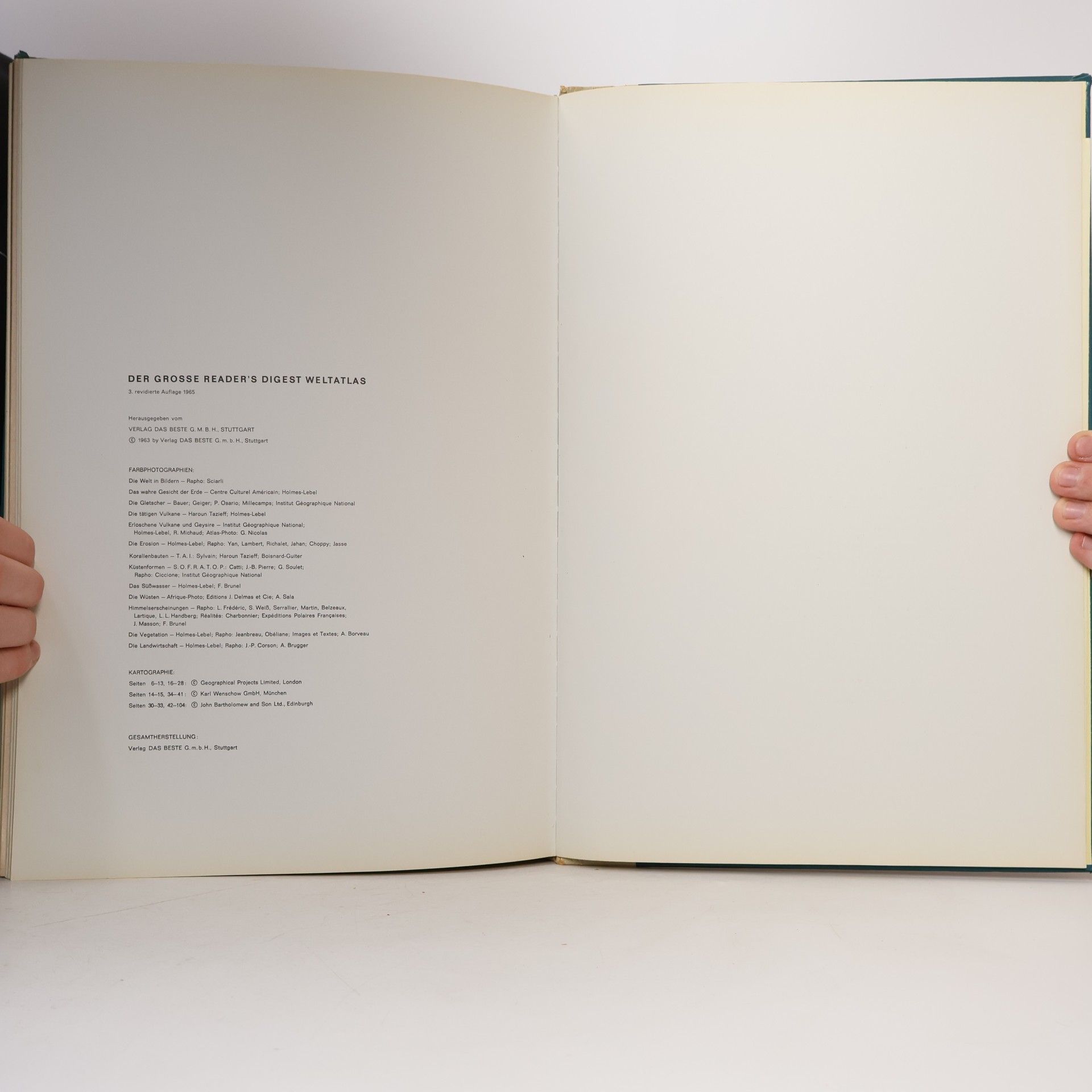 Kolektiv autorů Der grosse Reader's Digest Weltatlas
