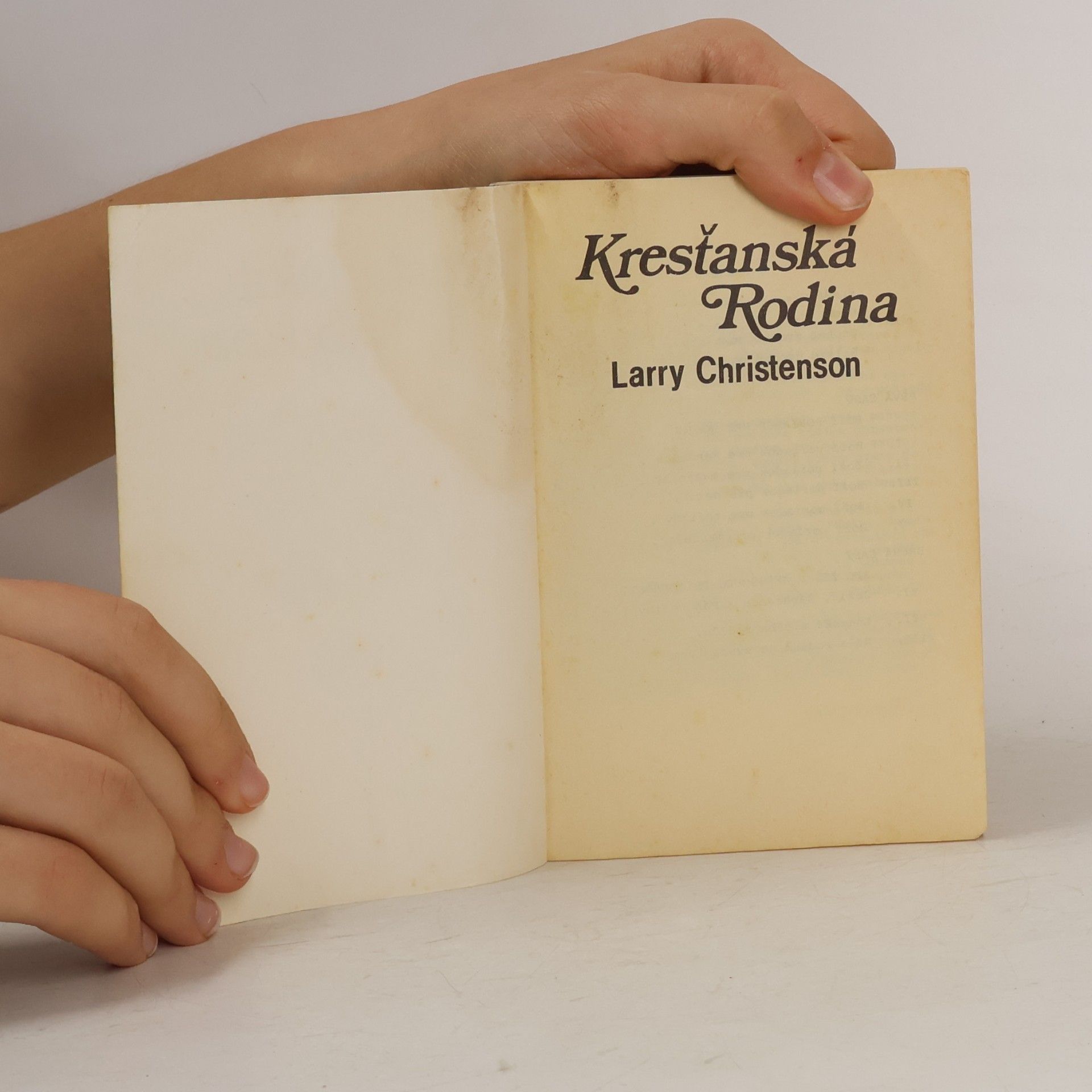 Larry Christenson Kresťanská rodina