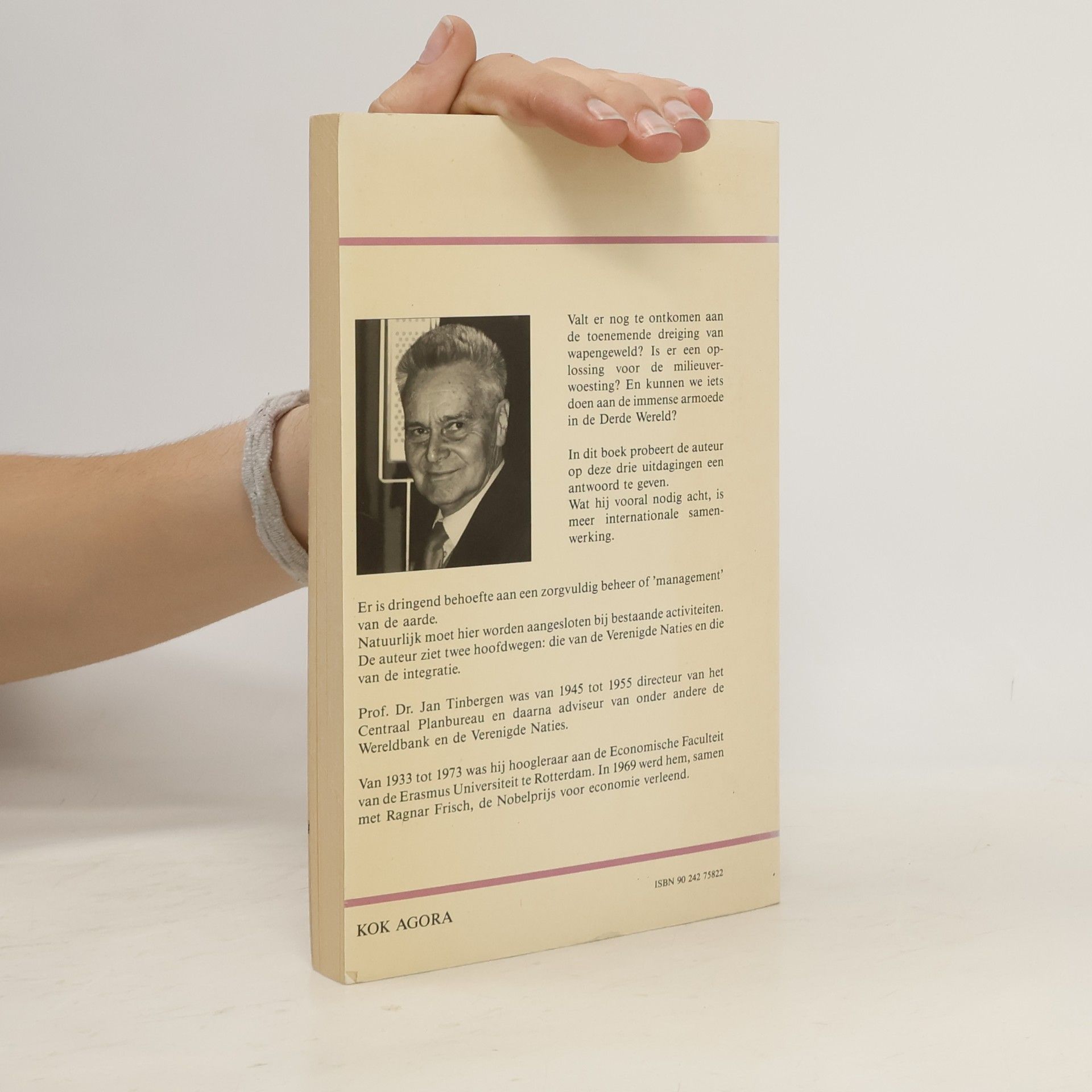 Jan Tinbergen Kunnen wij de aarde beheren?