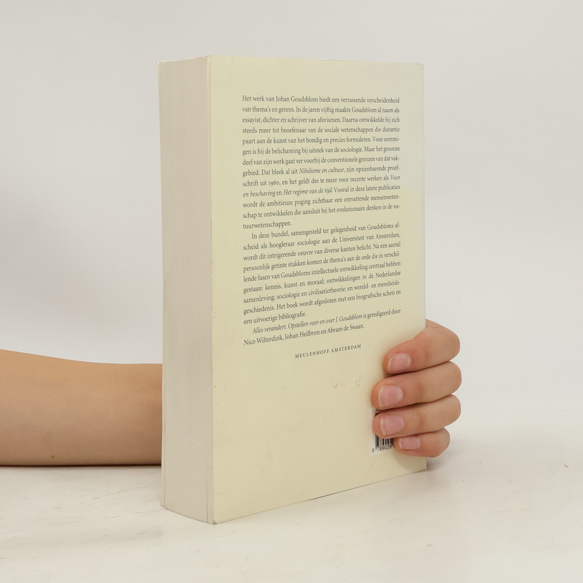ALLES VERANDERT, VRIENDENBOEK