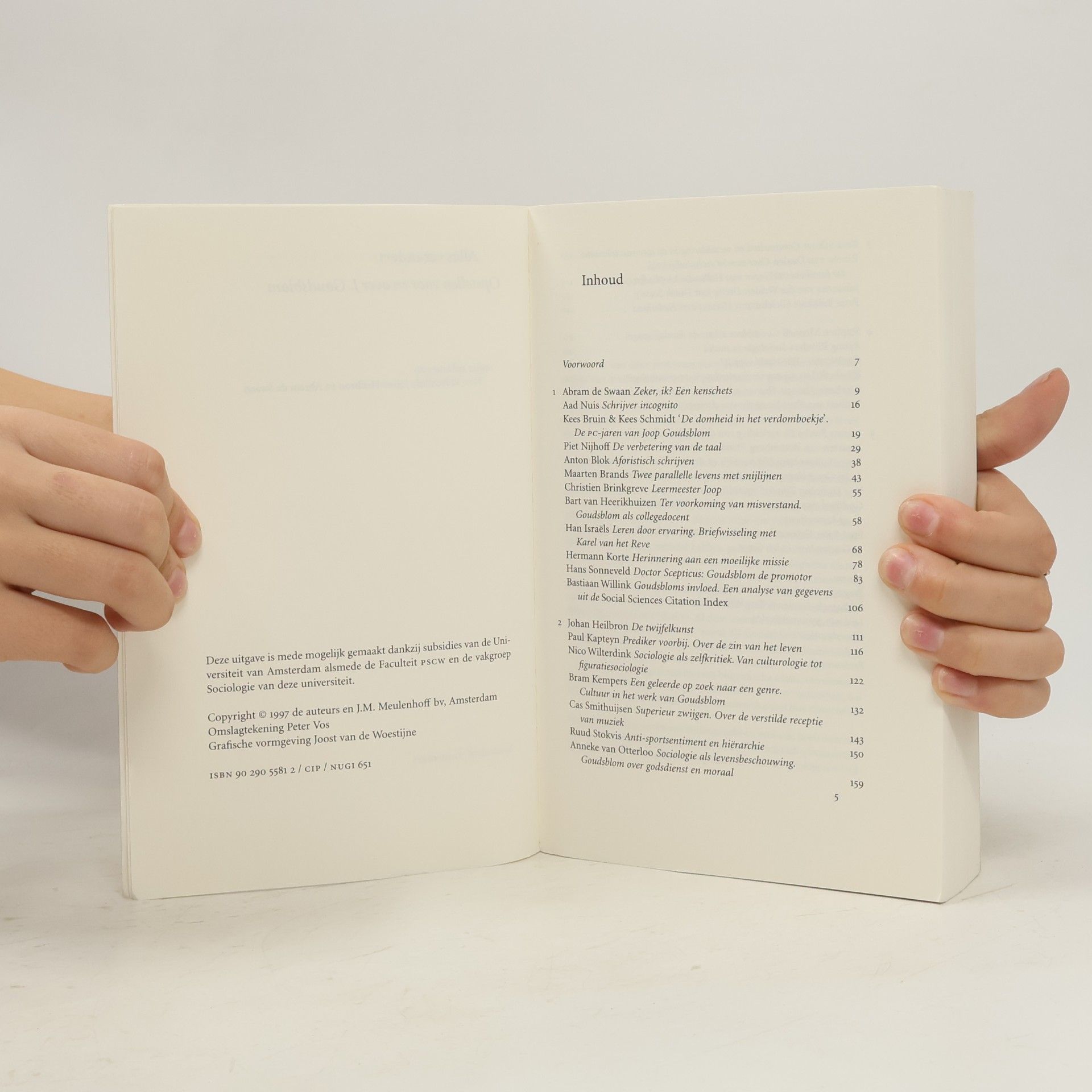 ALLES VERANDERT, VRIENDENBOEK