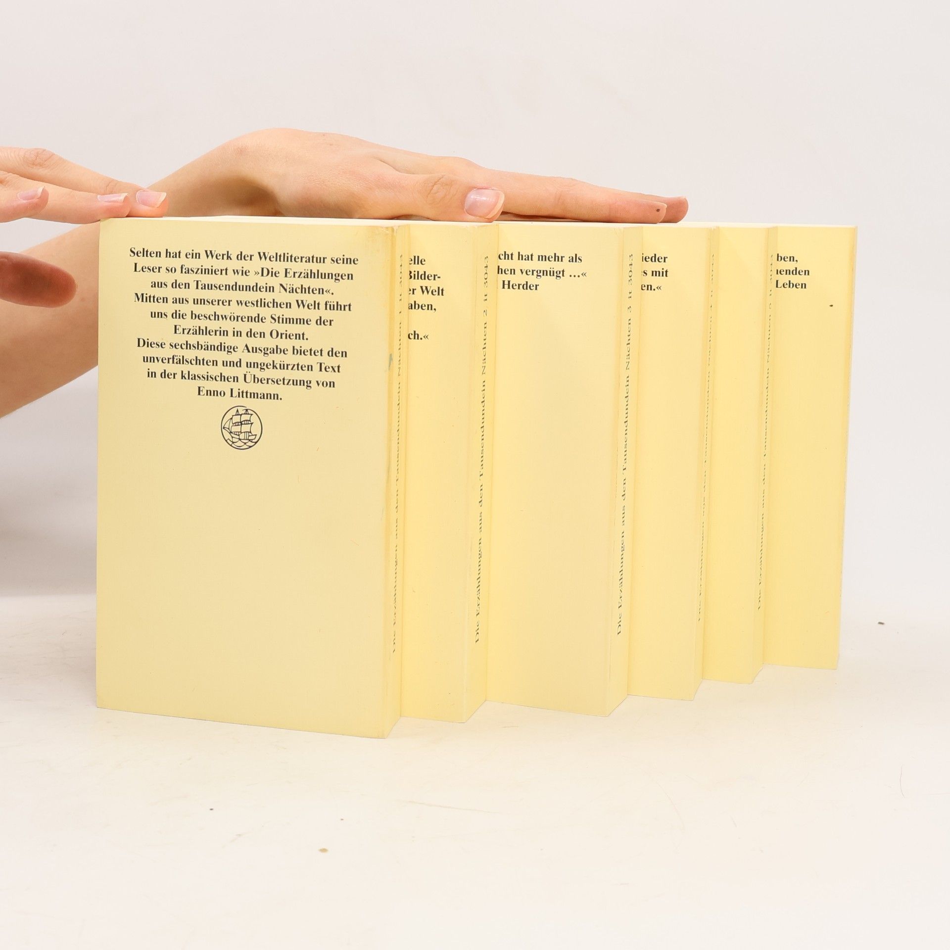 Various authors Die Erzählungen aus den Tausendundein Nächten 1-6