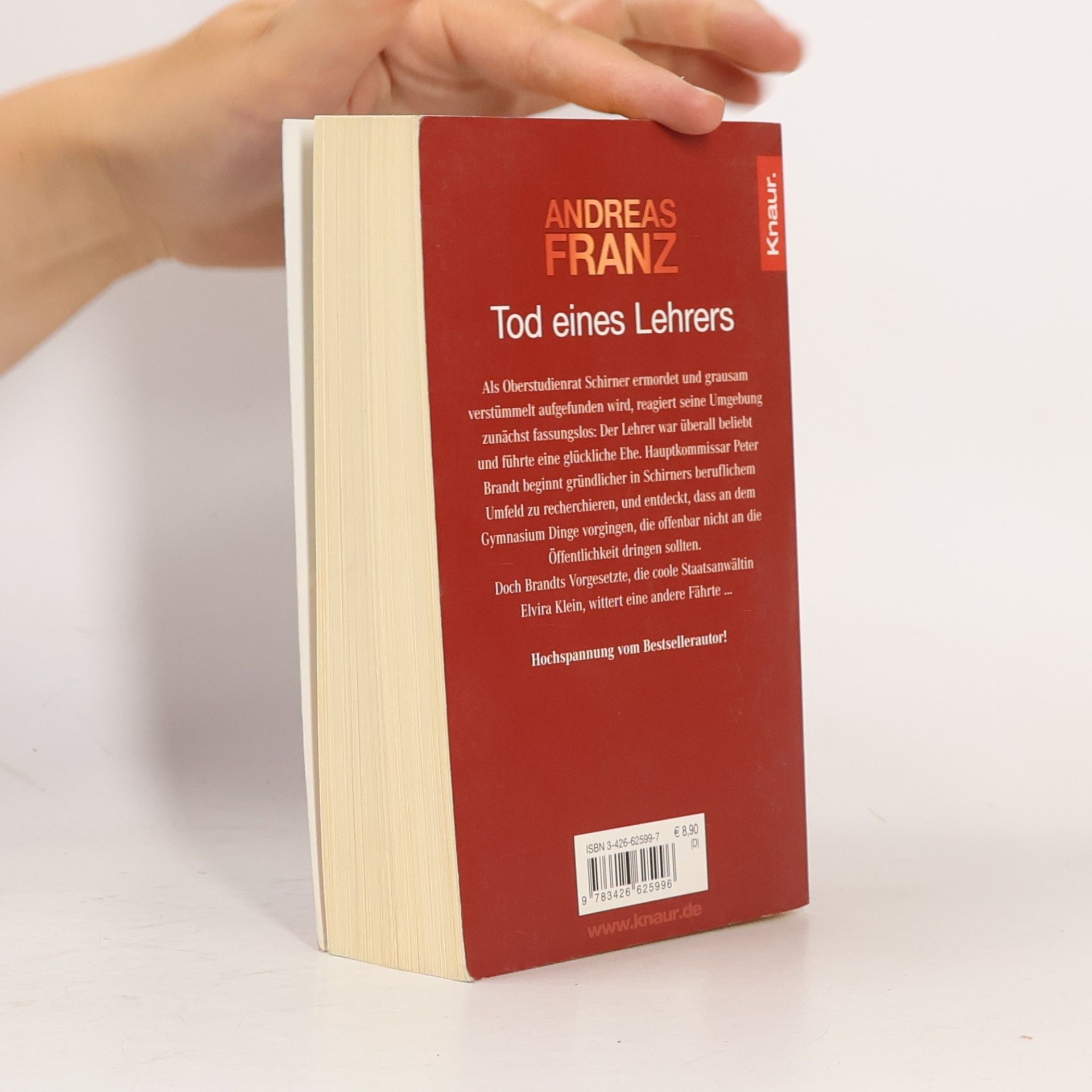 Andreas Franz Tod eines Lehrers