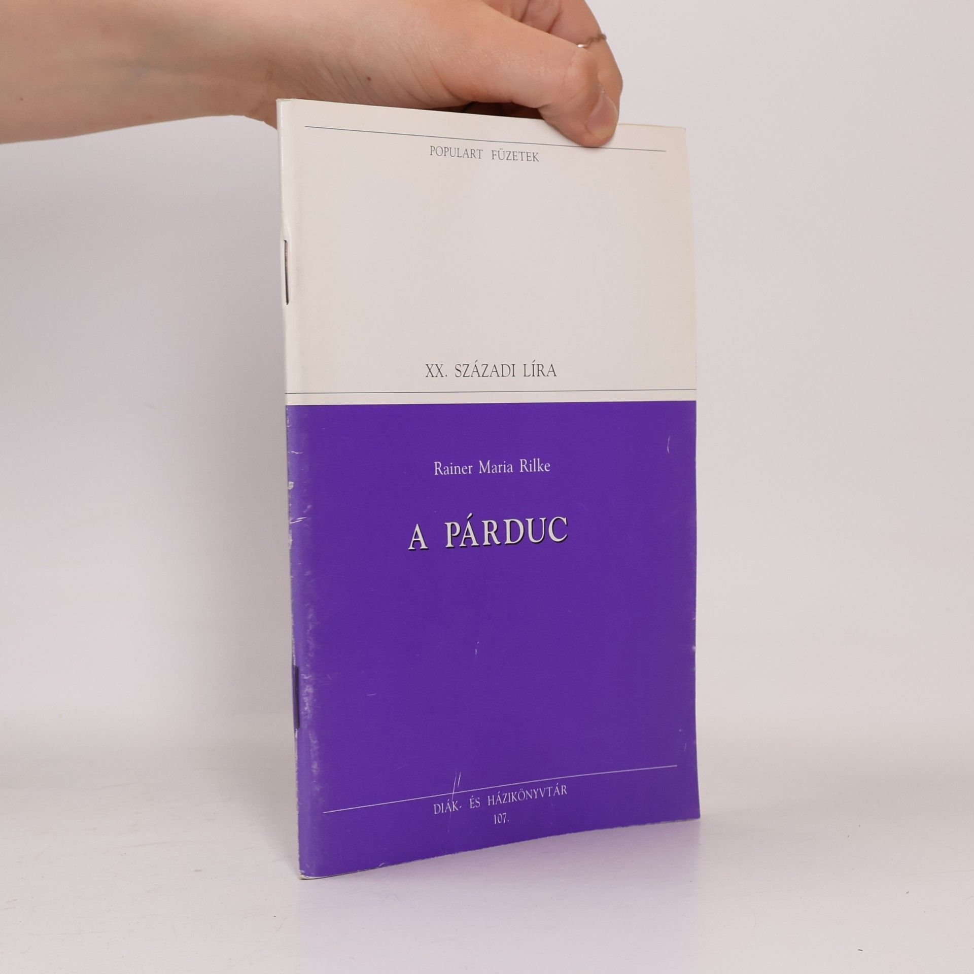 Rainer Maria Rilke A Párduc 107