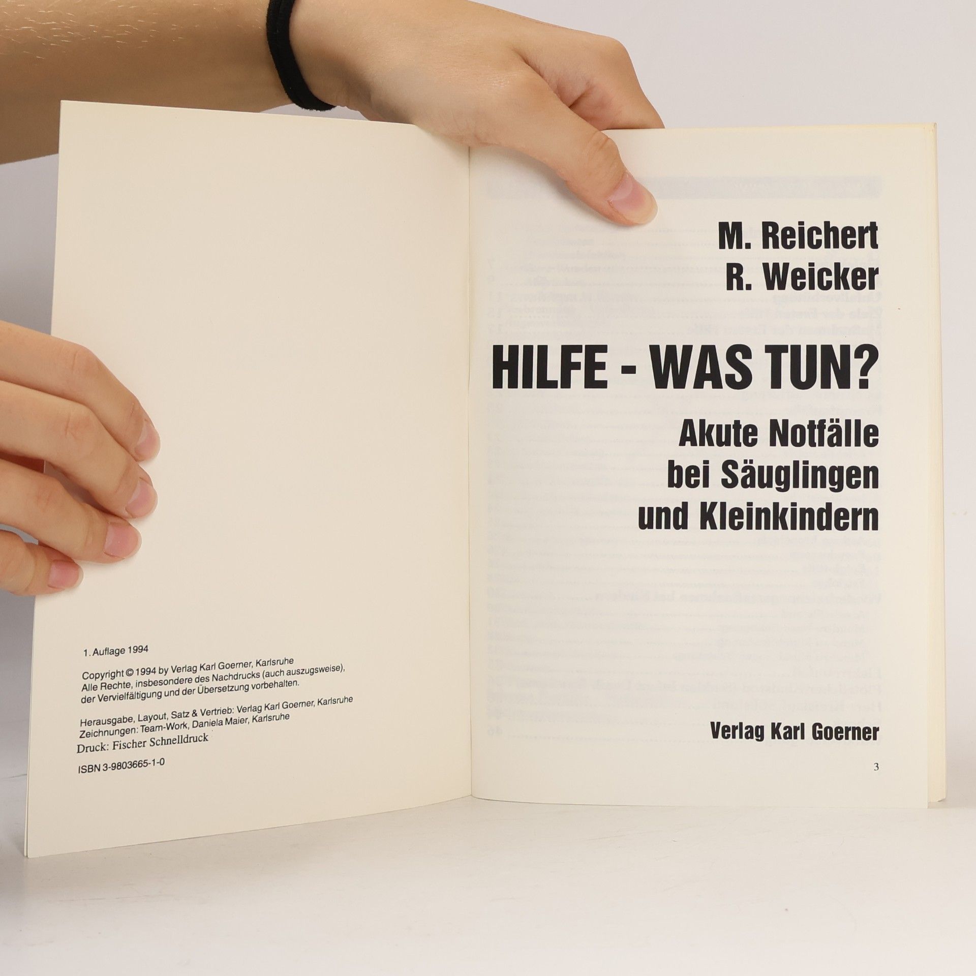 M. Reichert Hilfe - Was tun?