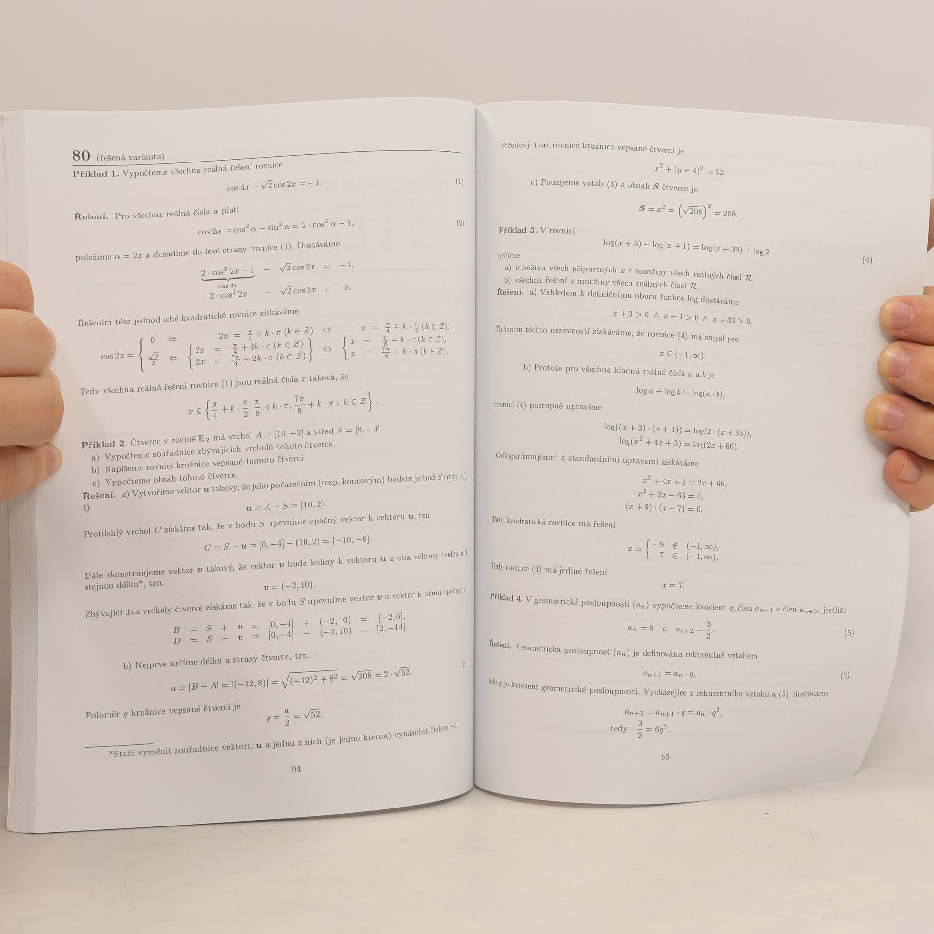 Miloš Kaňka Přijímací zkoušky z matematiky na vysoké školy s řešenými příklady