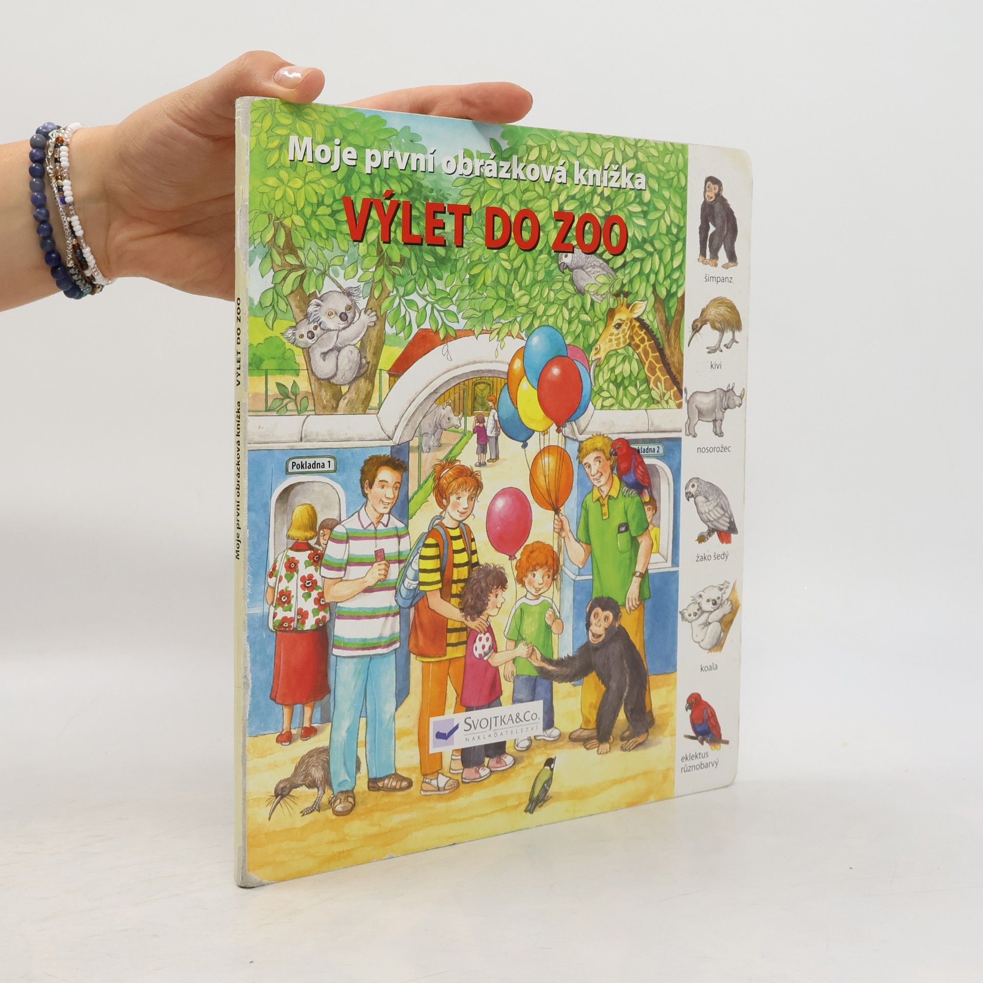 Jiří Steiner Výlet do ZOO - Moje první obrázková knížka