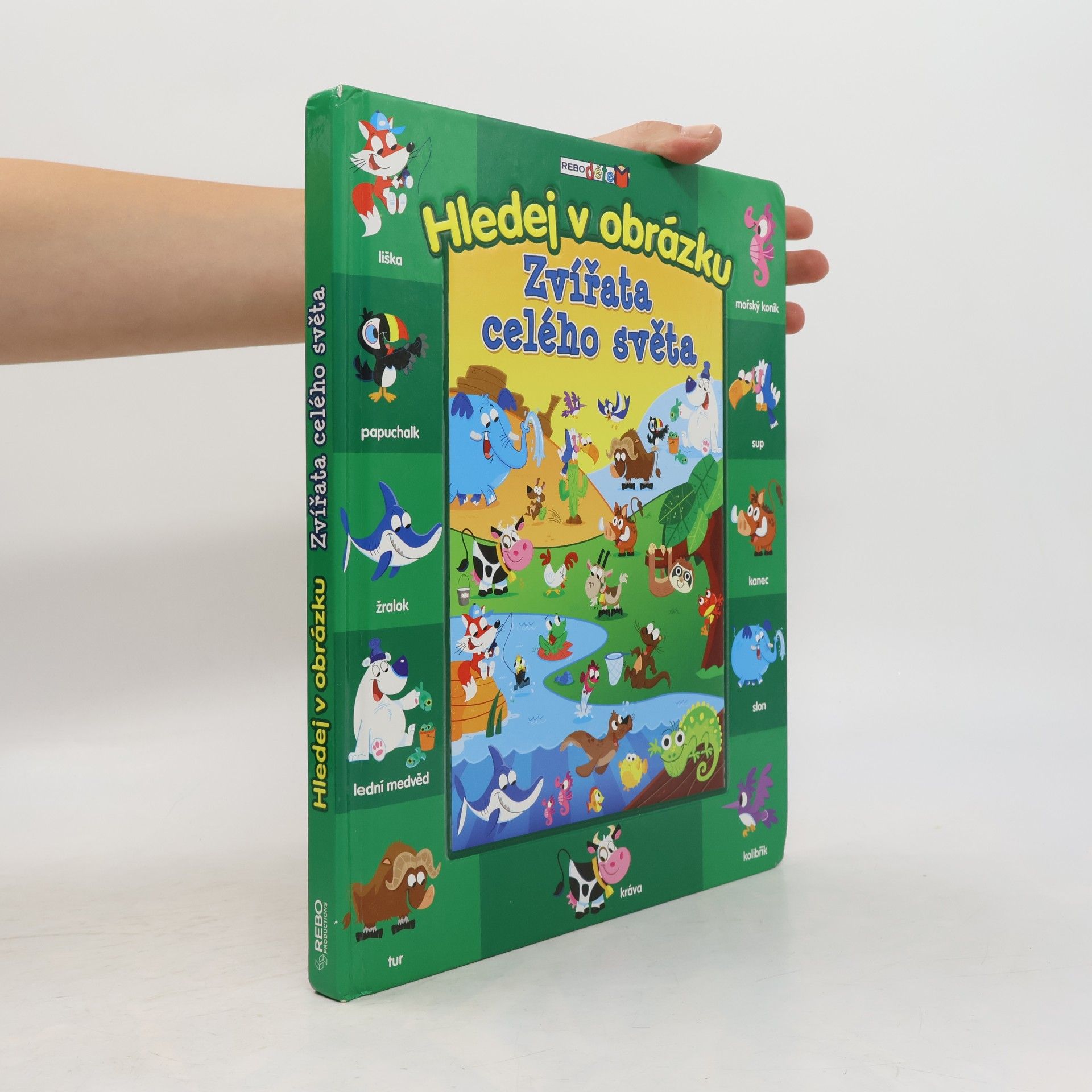 Various authors Hledej v obrázku - Zvířata celého světa